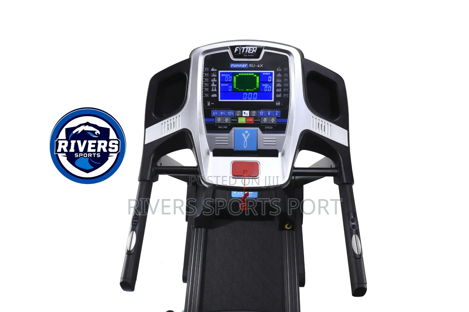 Heavyduty Fytter Ru006x Treadmill 3hp (Cardio Running Series) Incline