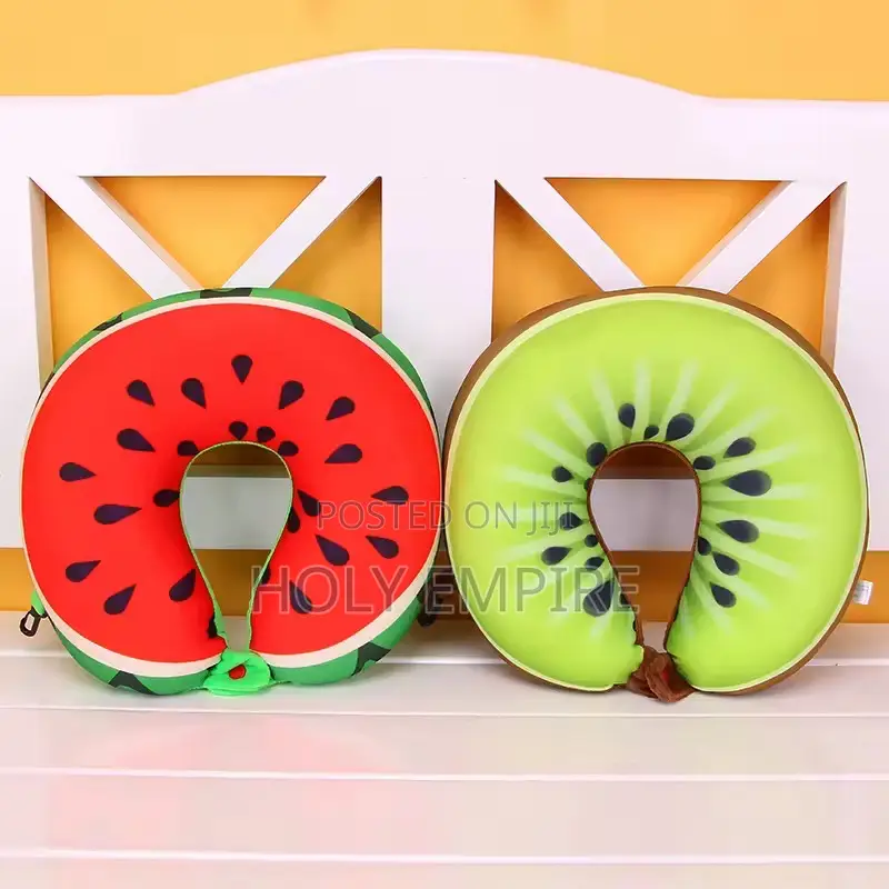 Traveling Airplane Neck Pillow, Fruit Pillows