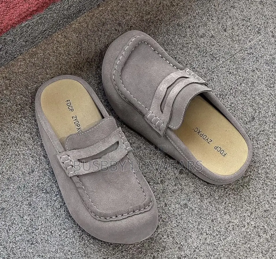Men’S Suede Mule