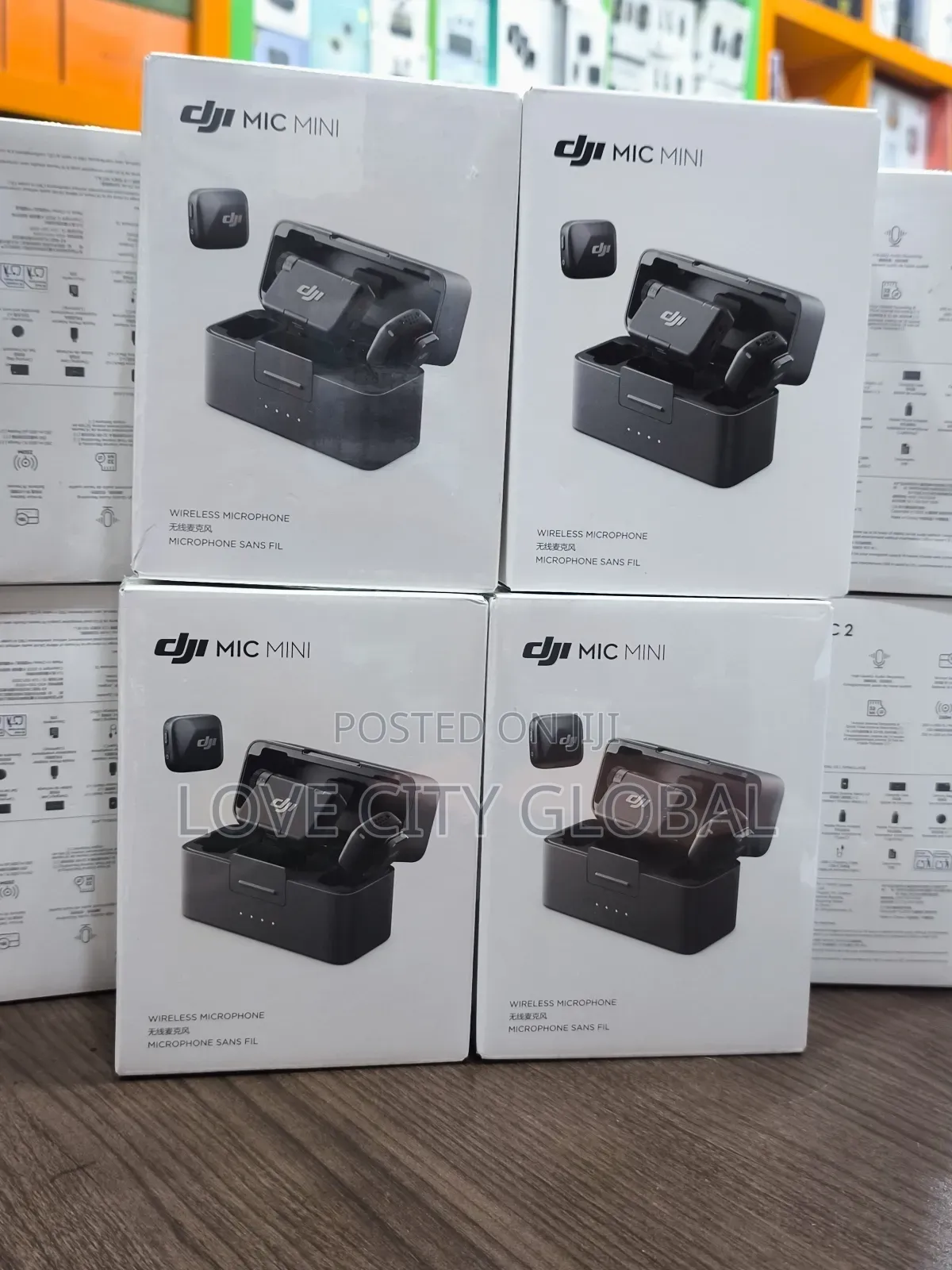 Dji Mic Mini Microphone (2 Tx + 1 Rx + Charging Case) Wireless Anc Mic