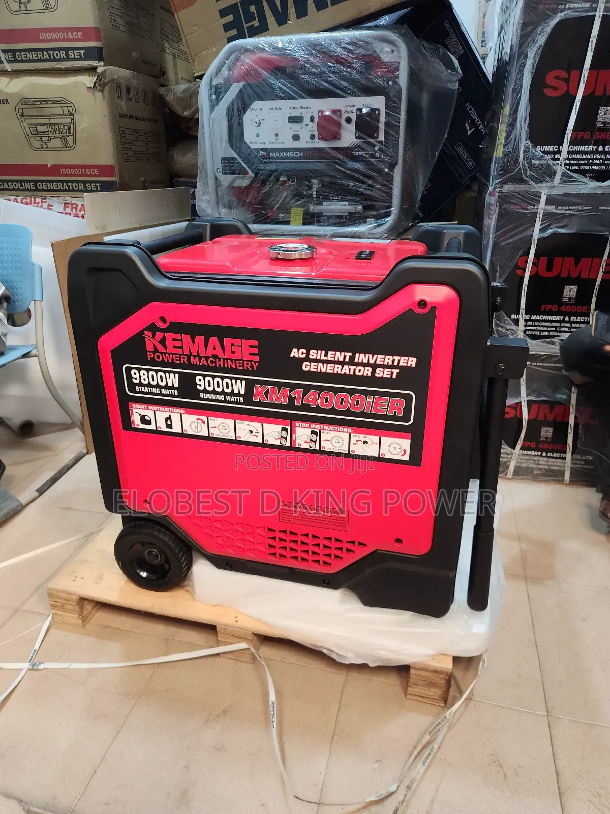10kva Kemage Inverter Generator With Remote Control
