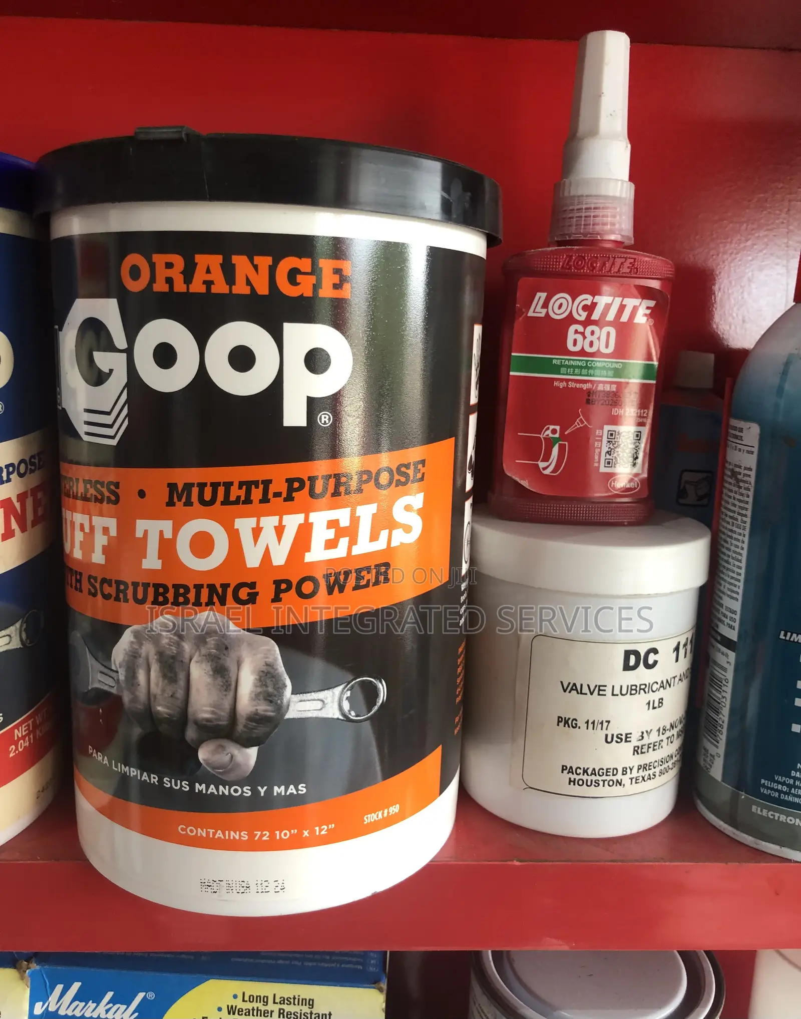 Goop Orange Multi-Purpose Ruff Towel