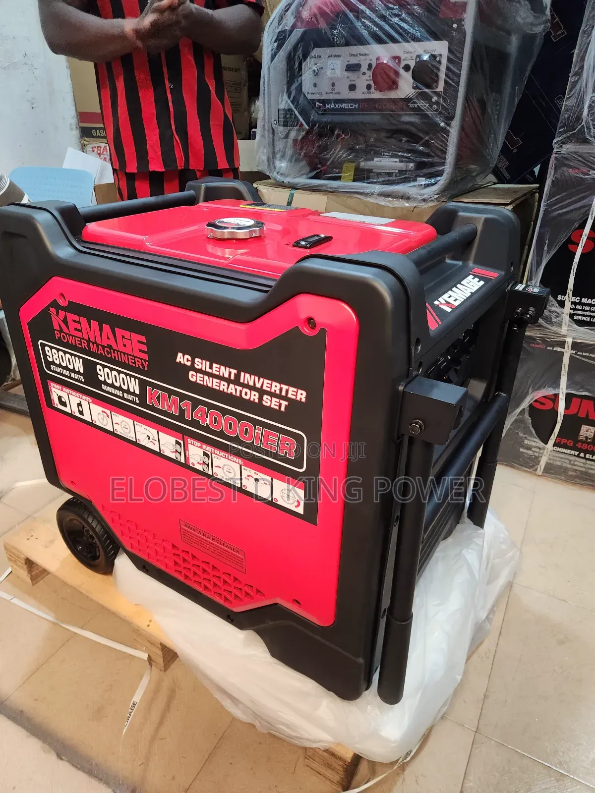 Silent Inverter Generator Set With Remote Control Kemage 10kva