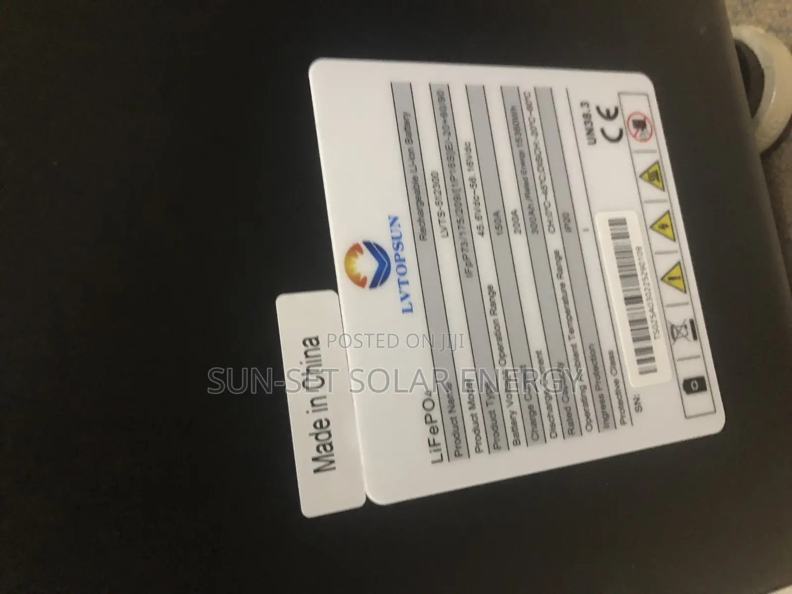 Lvtopsun 15kwh 300ah 51.2v With 5yrs Warranty