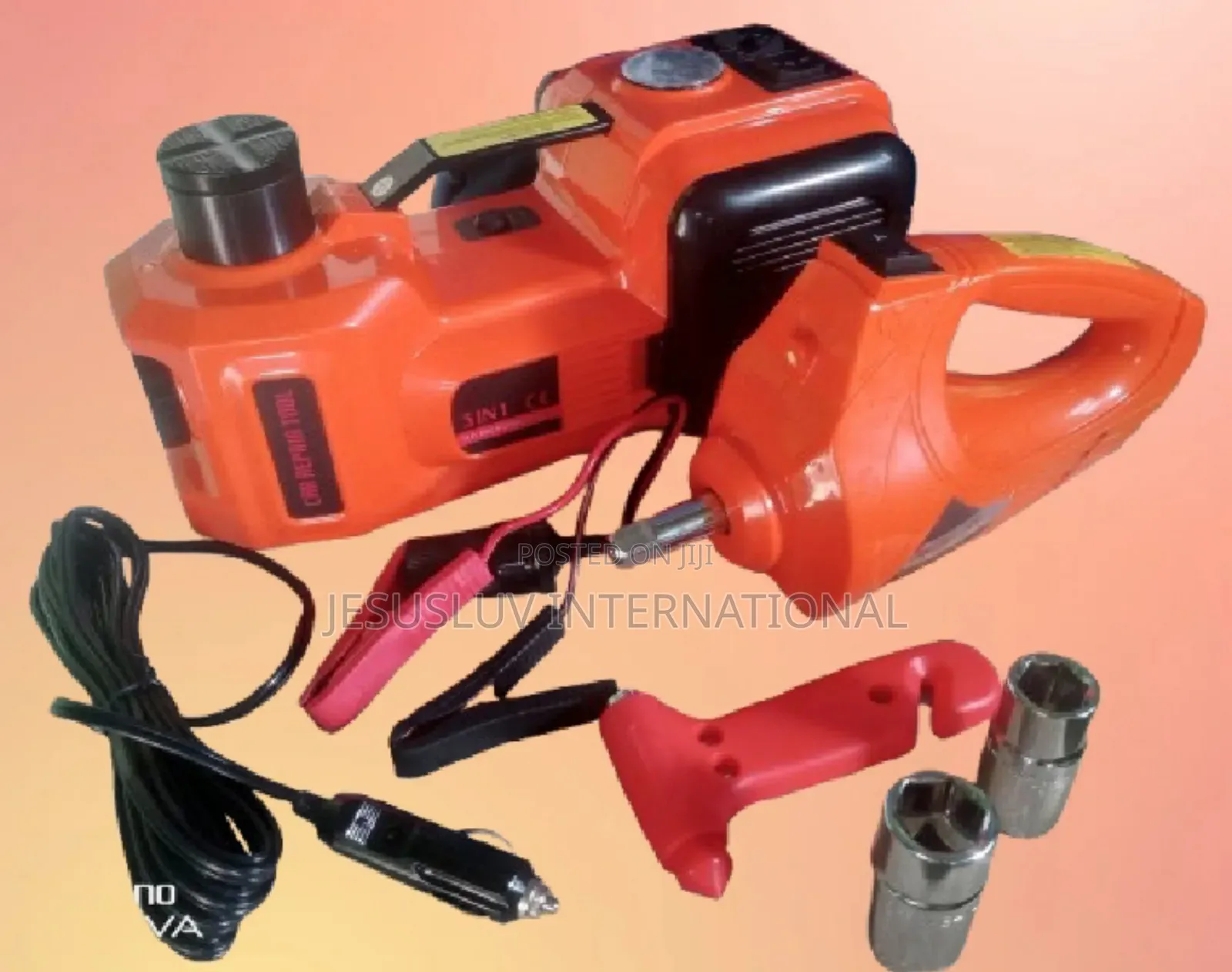 Auto Electric Hydraulic Car Jack 5 Ton, Impact Wrench Tyre Pump