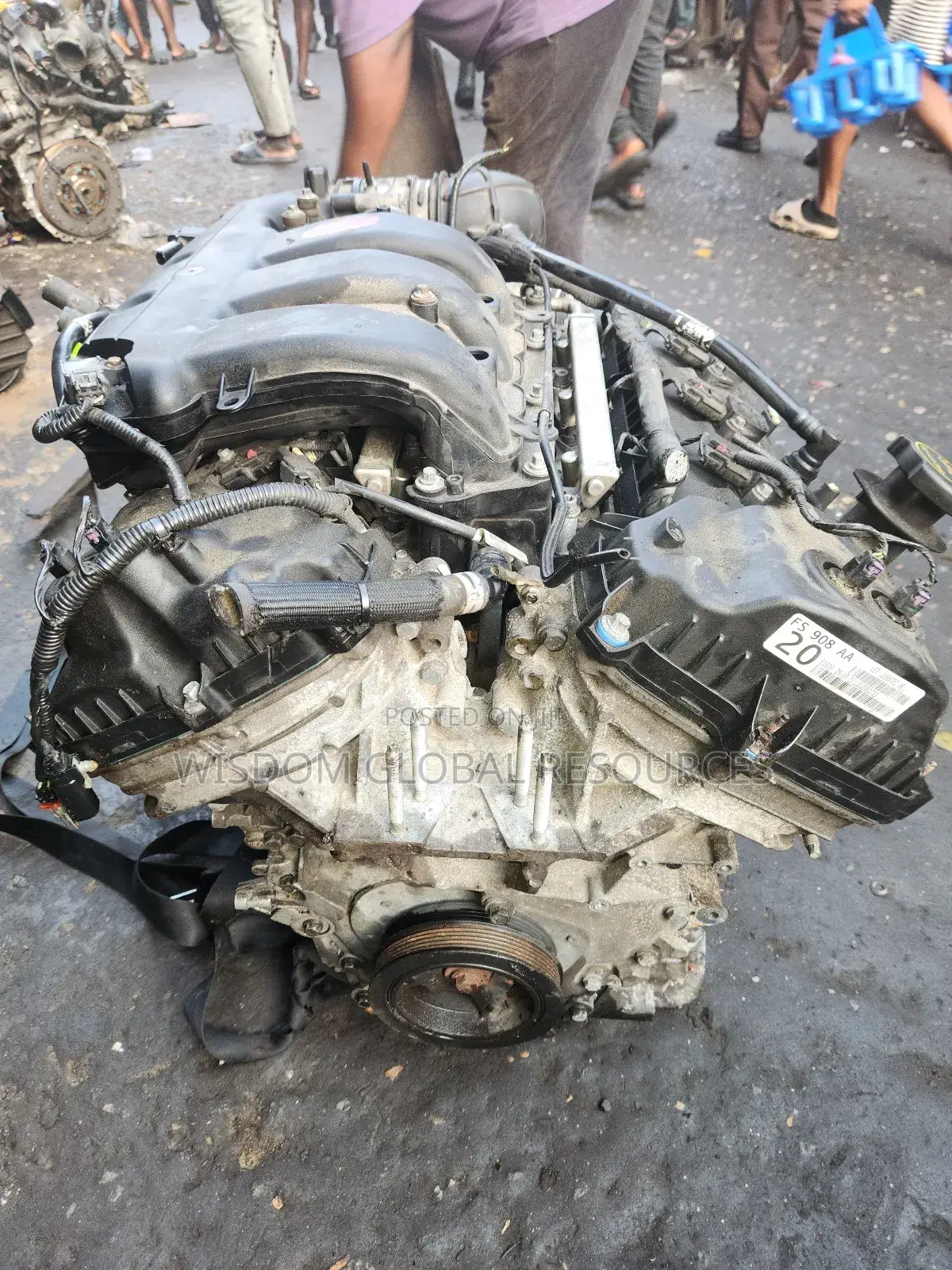Complete Engine Ford Edge 2013 V6 Sold With Warranty