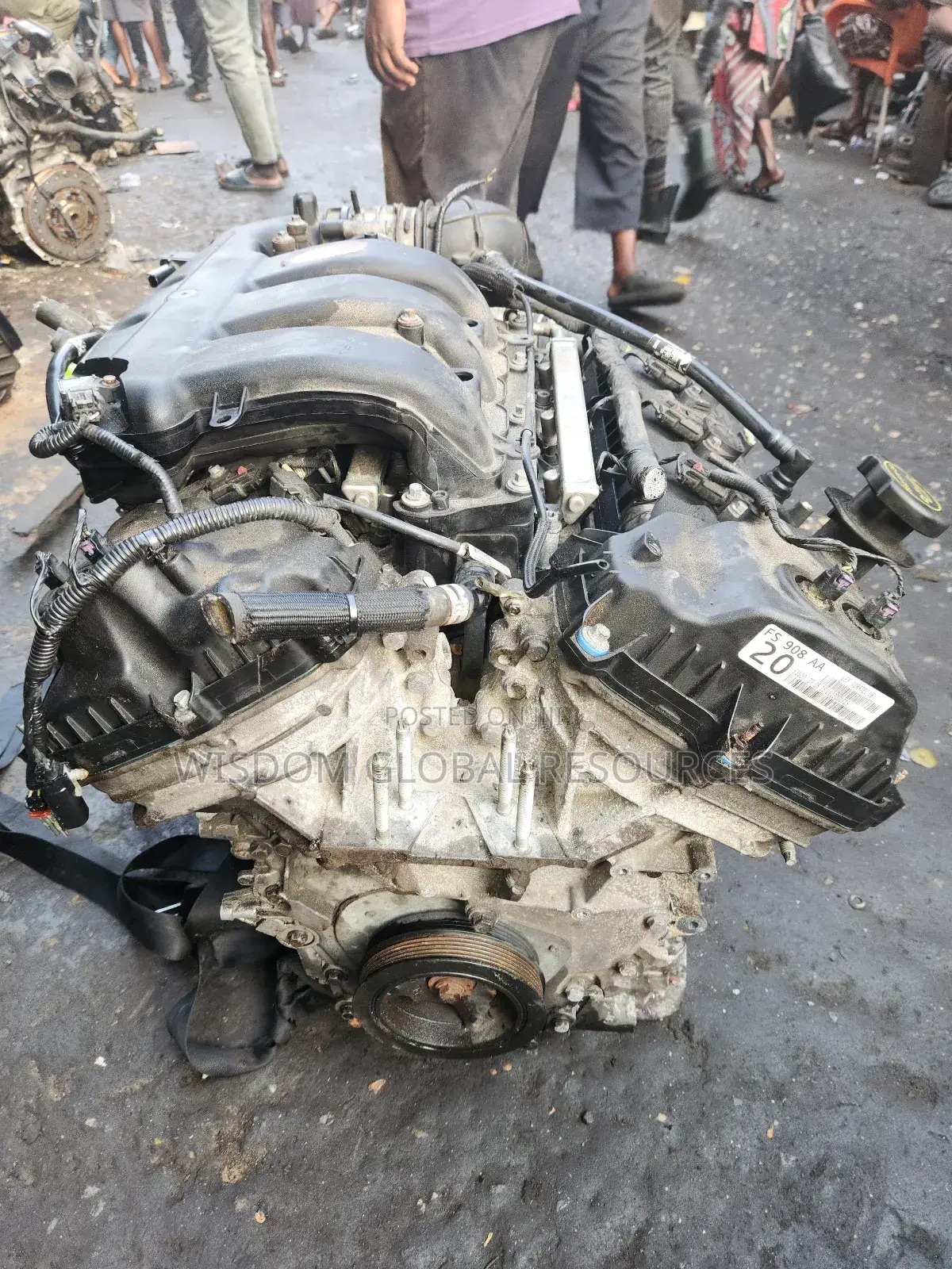 Complete Engine Ford Edge 2013 V6 Sold With Warranty