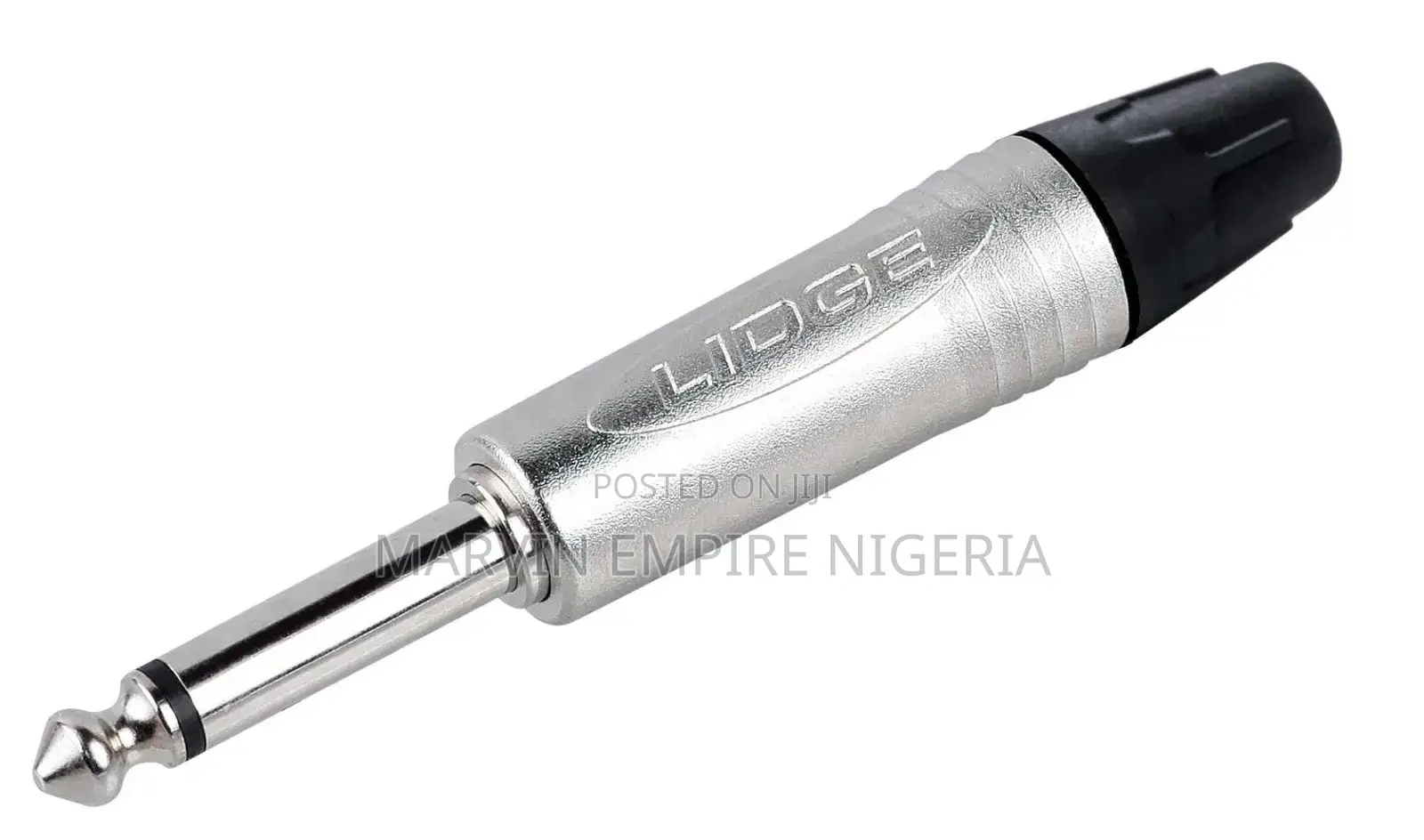 Original 2pcs Lidge Pl 1/4 TRS 6.35mm Jack Plug Connector