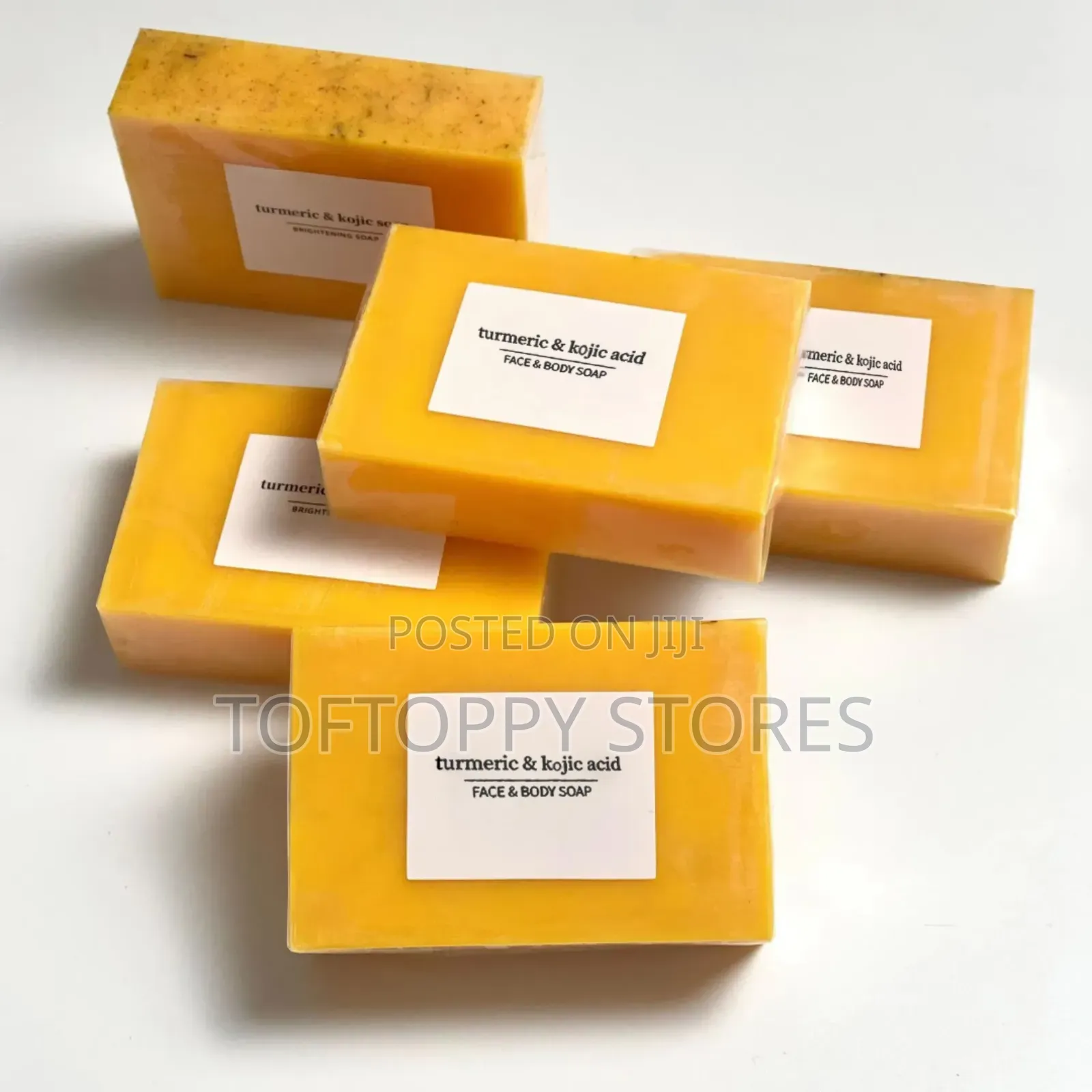Turmeric and Kojic Acid Face and Body Soap