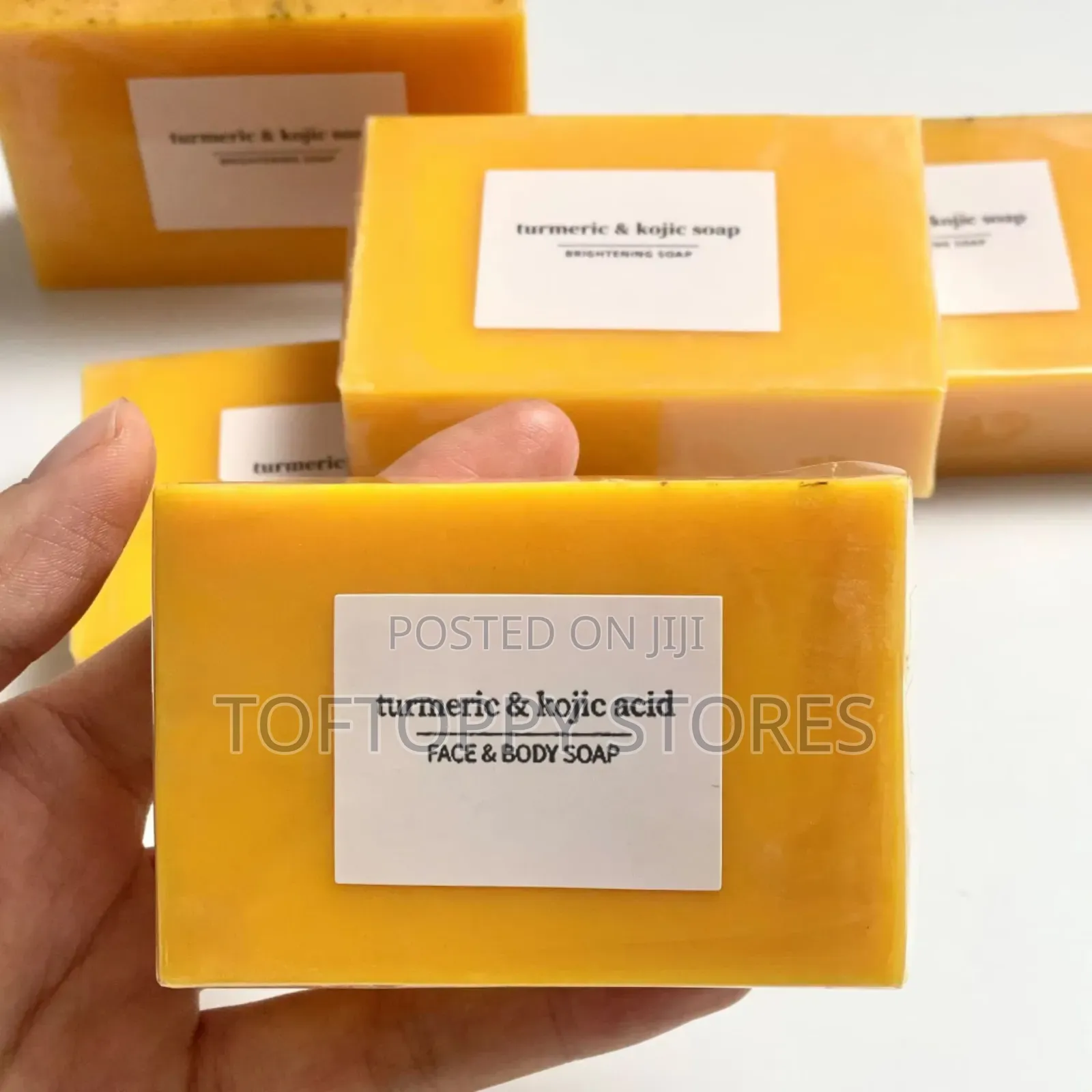Turmeric and Kojic Acid Face and Body Soap