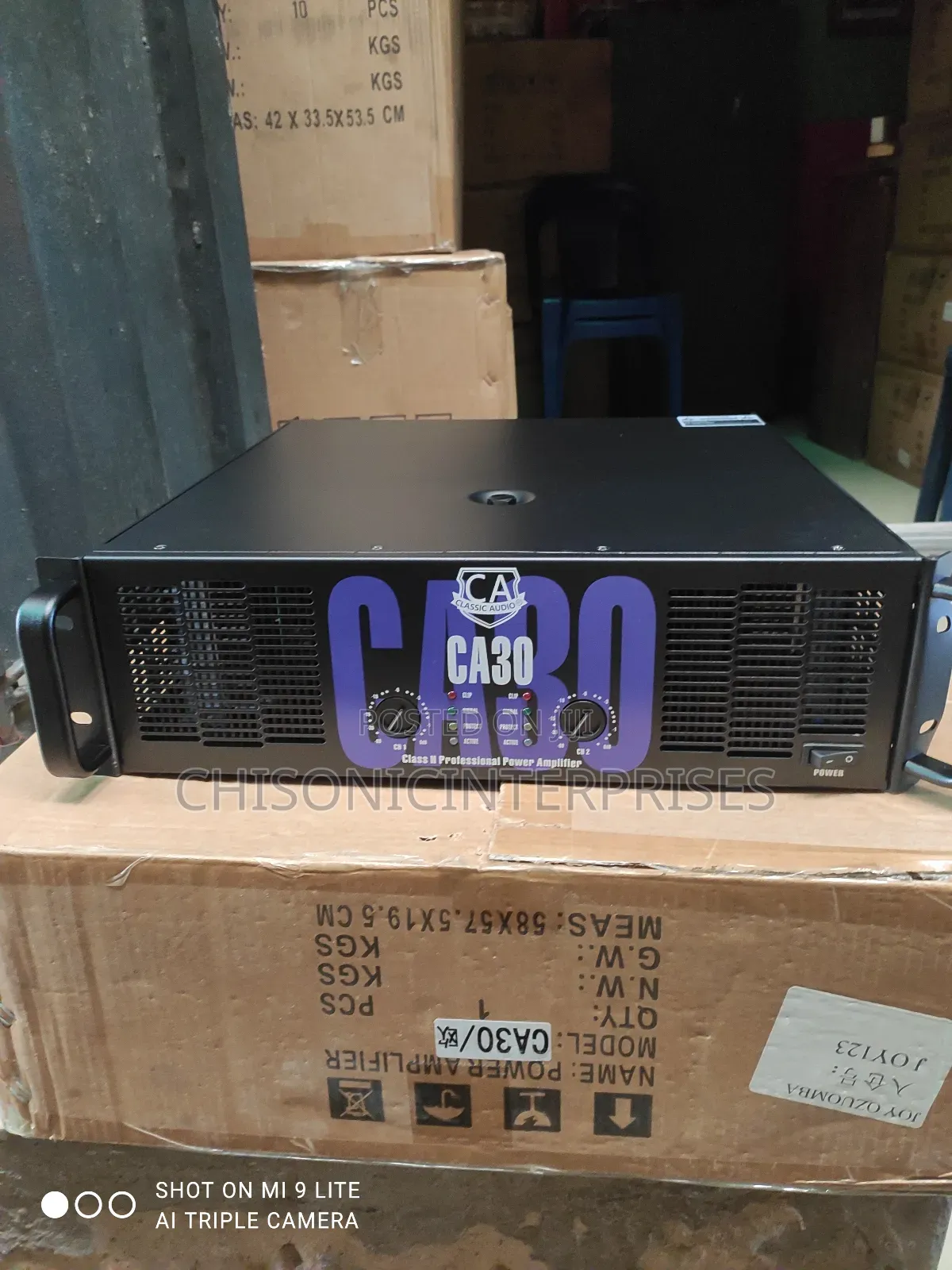 Classic Audio Ca30 Heavy Duty Amplifier