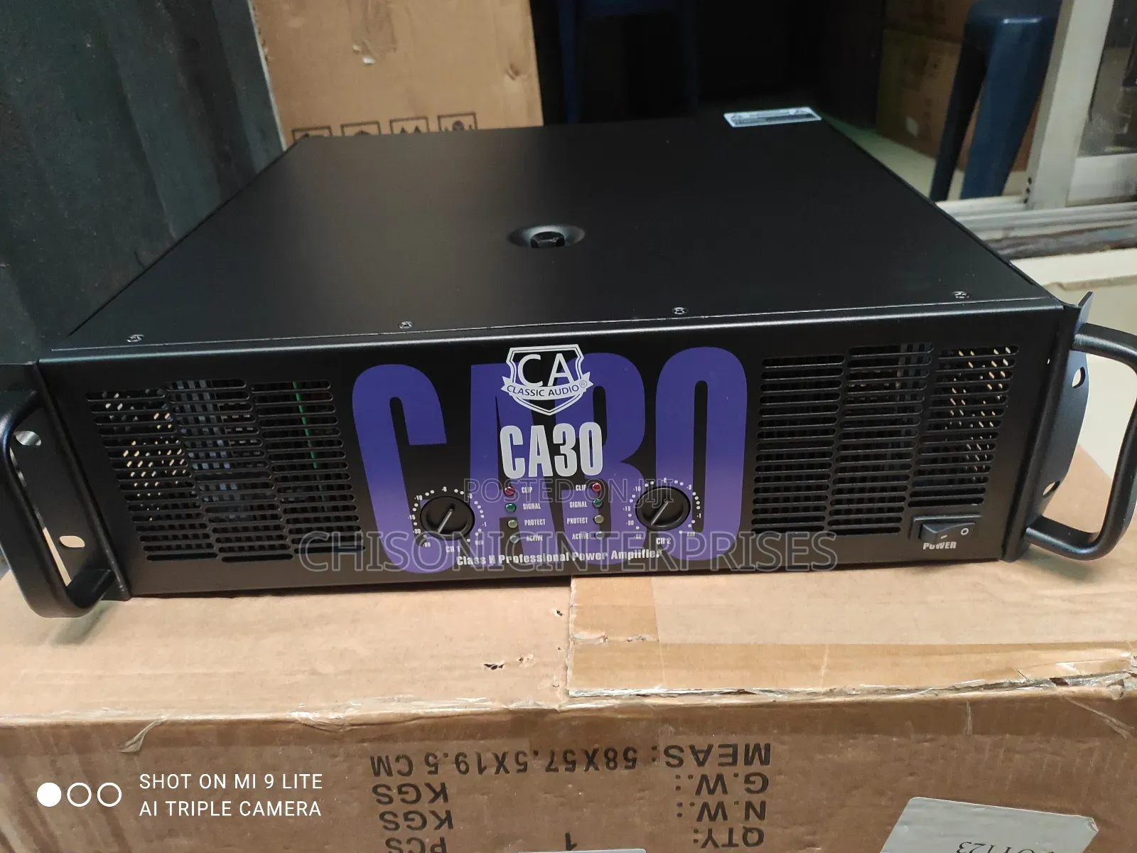 Classic Audio Ca30 Heavy Duty Amplifier