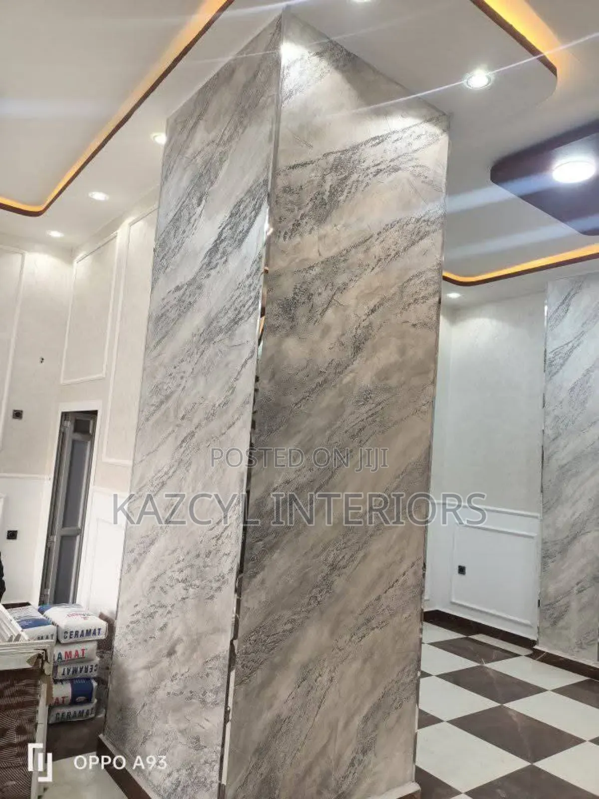 Stucco Marble Effect Painting