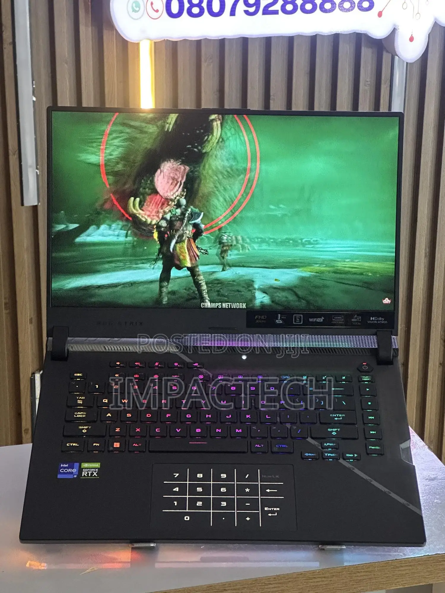Laptop Asus ROG Strix SCAR 15 32GB Intel Core i9 SSD 1T