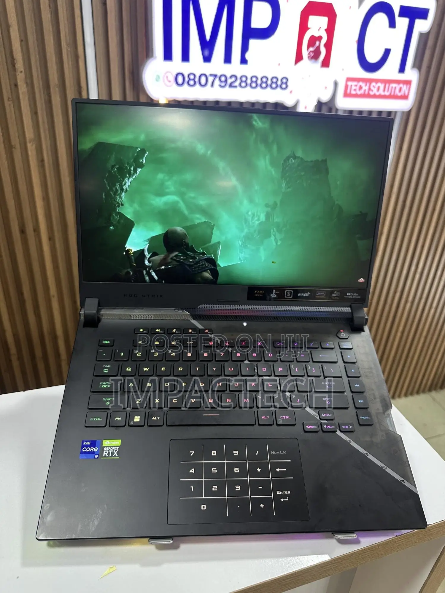 Laptop Asus ROG Strix SCAR 15 32GB Intel Core i9 SSD 1T
