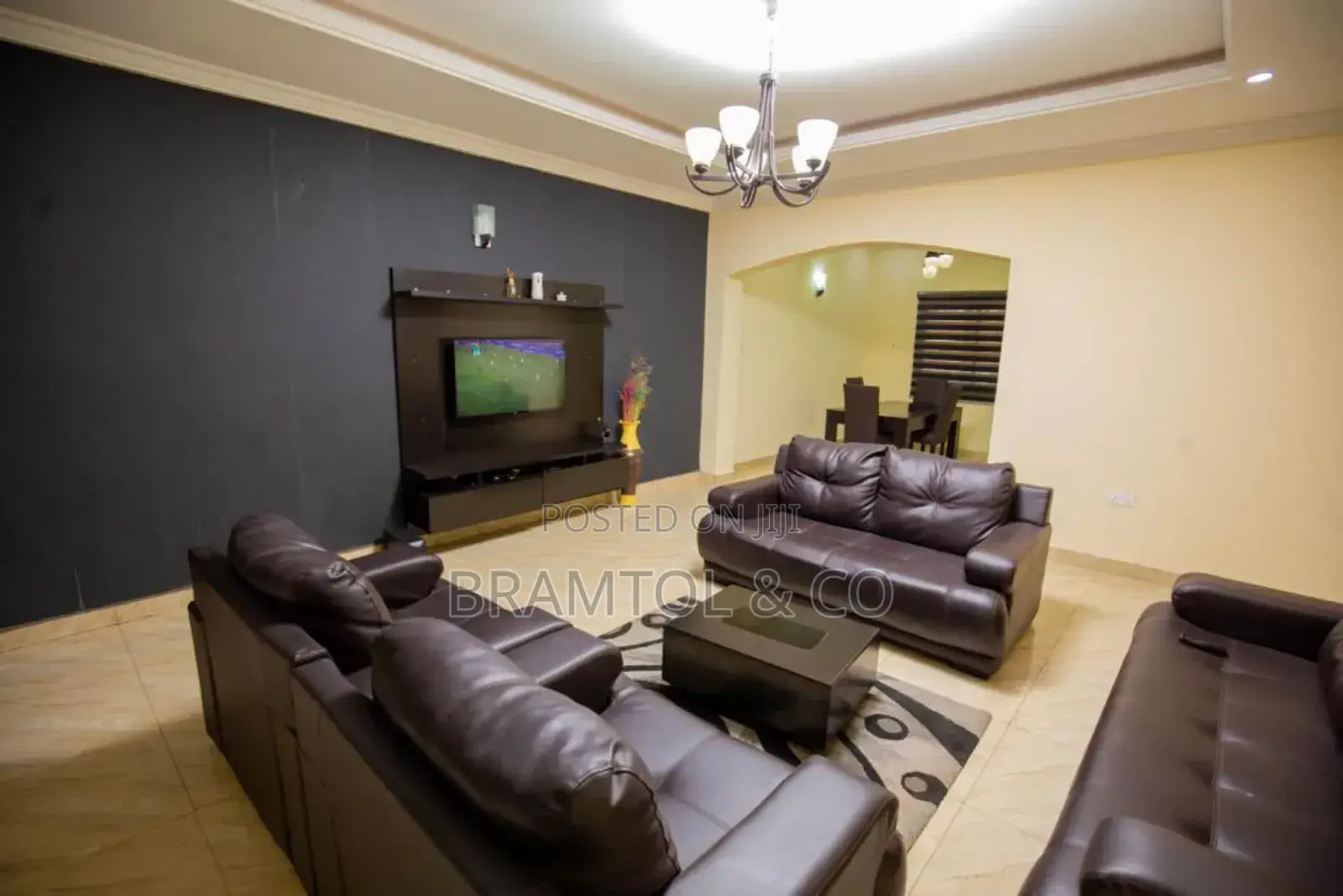 Furnished 3bdrm Block of Flats in Wuye for rent