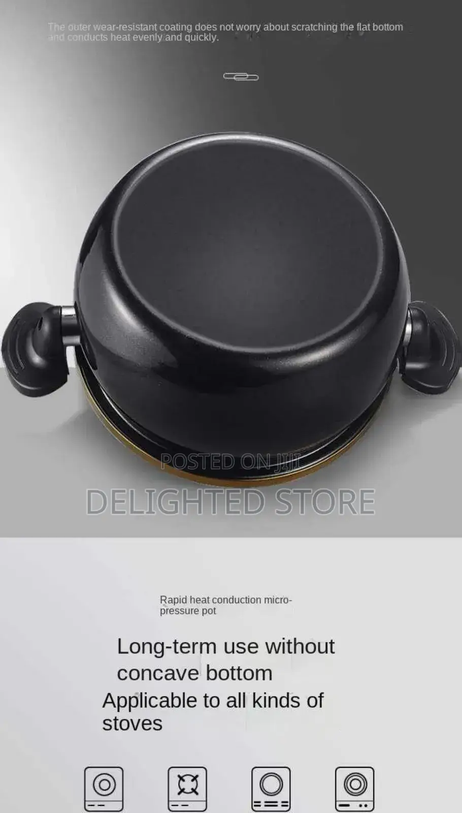 8l Multifunctional Thickened Enamel Premium Family Pot