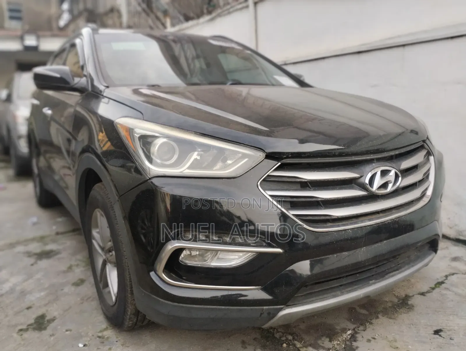 Hyundai Santa Fe SE AWD 2017 Black