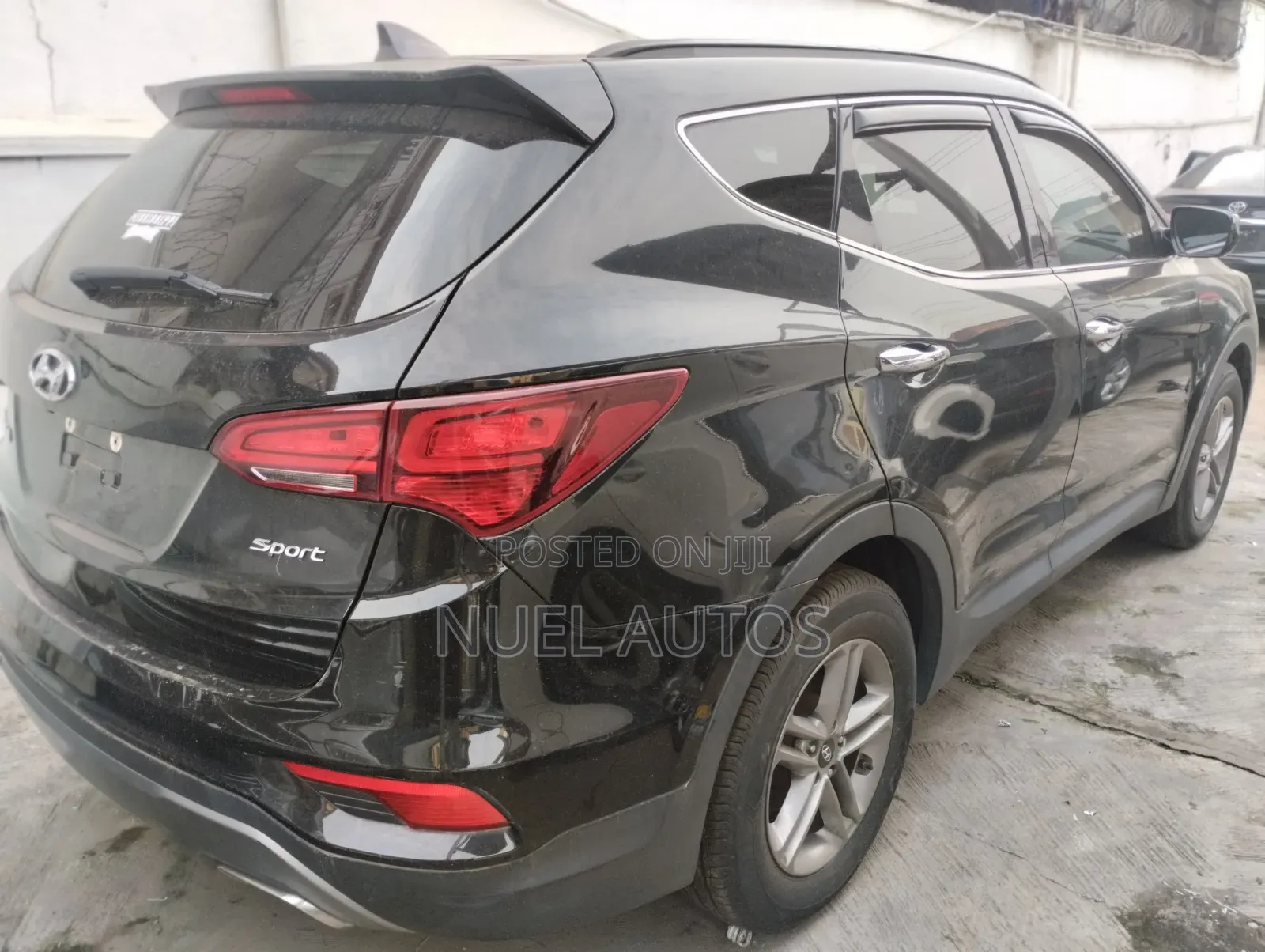 Hyundai Santa Fe SE AWD 2017 Black