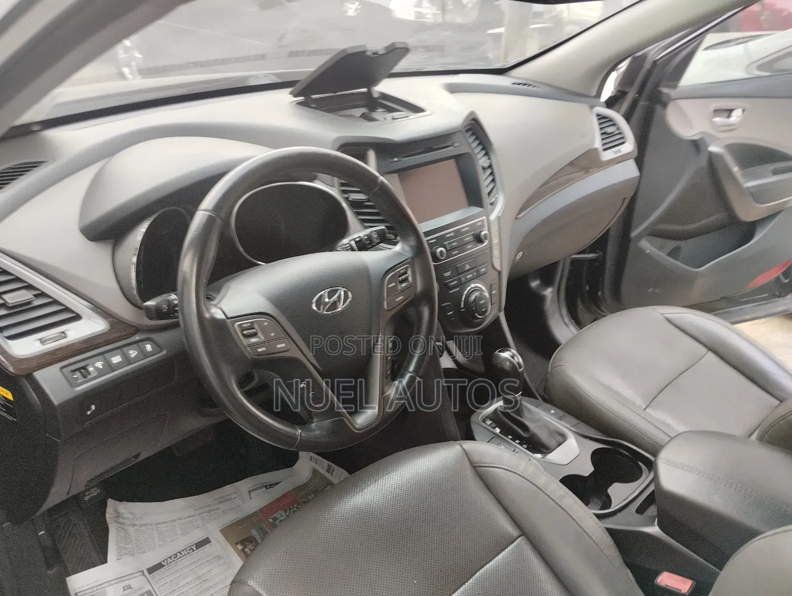 Hyundai Santa Fe SE AWD 2017 Black