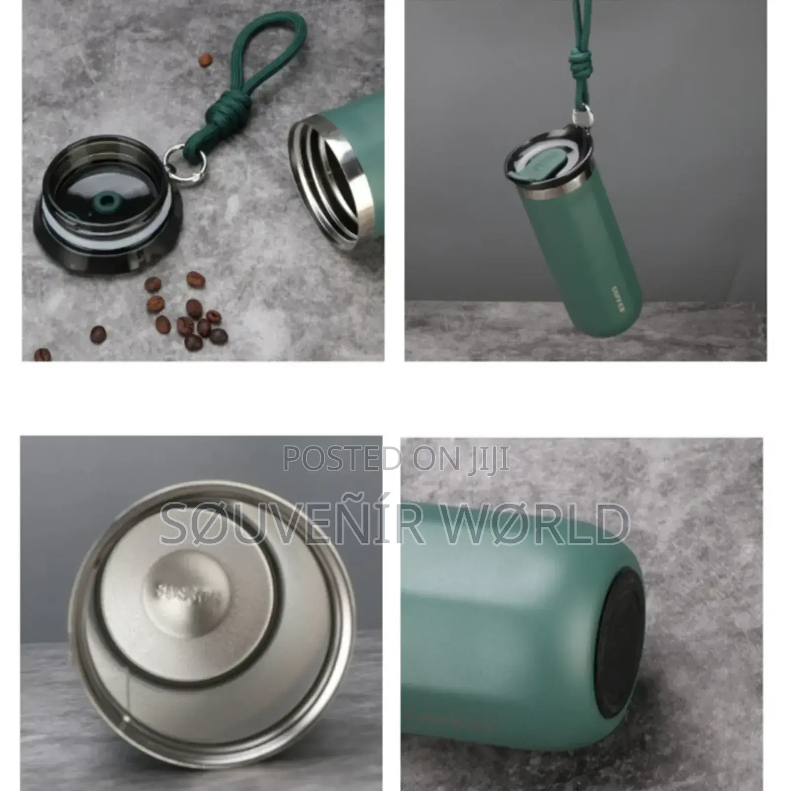 Insulated Stainless Steel Coffee Tumbler | Leak-proof Travel Mug