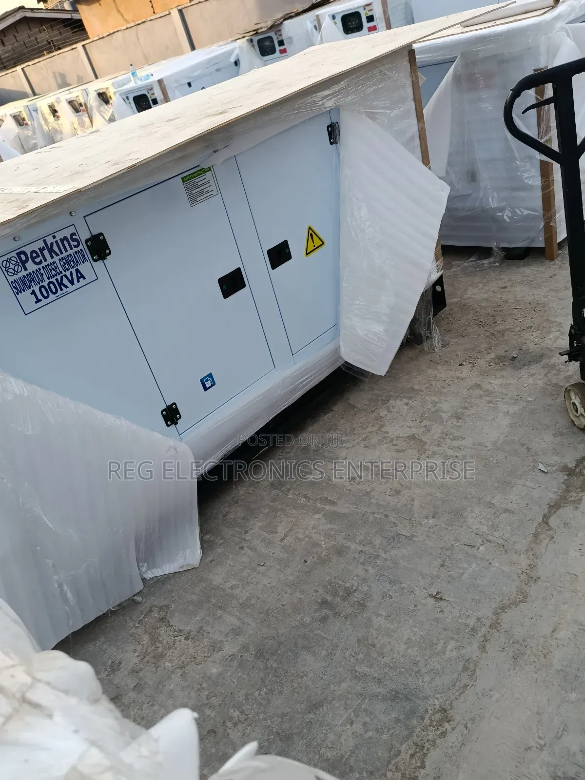 The Big 100kva Perkins Soundproof Generator