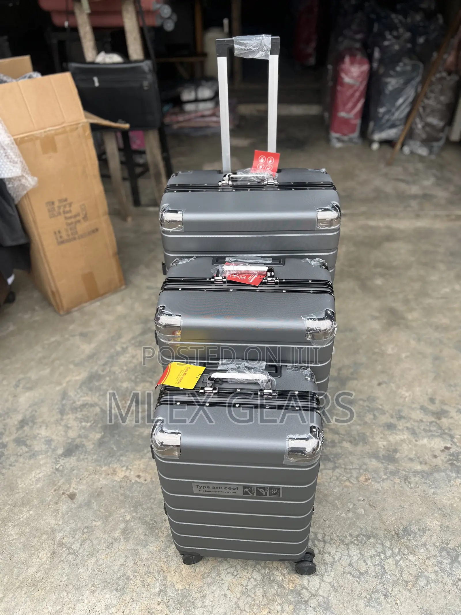 Quality Set of Aluminum Trolly Box 