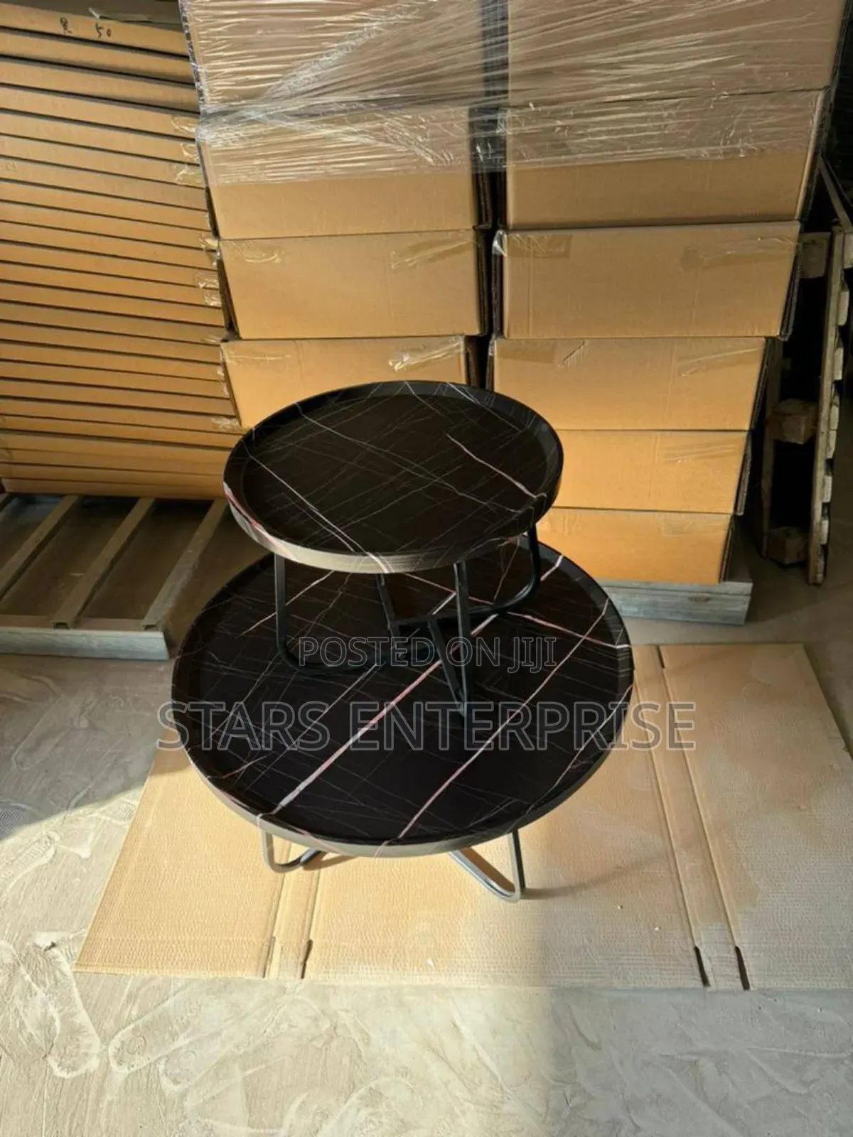 Wooden Center Table 2 in One