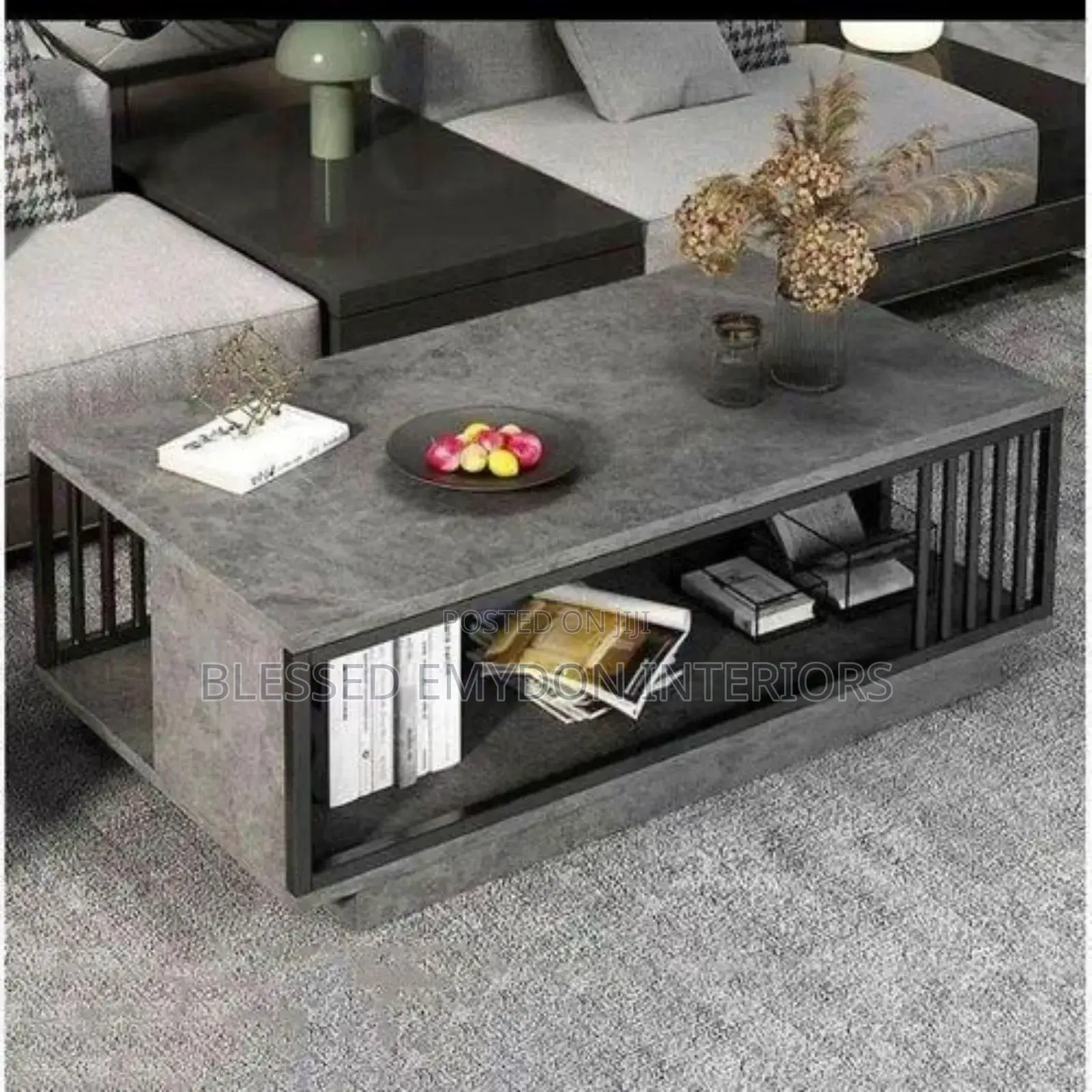 High Quality Nordic Style (Faux Marble) Center Table
