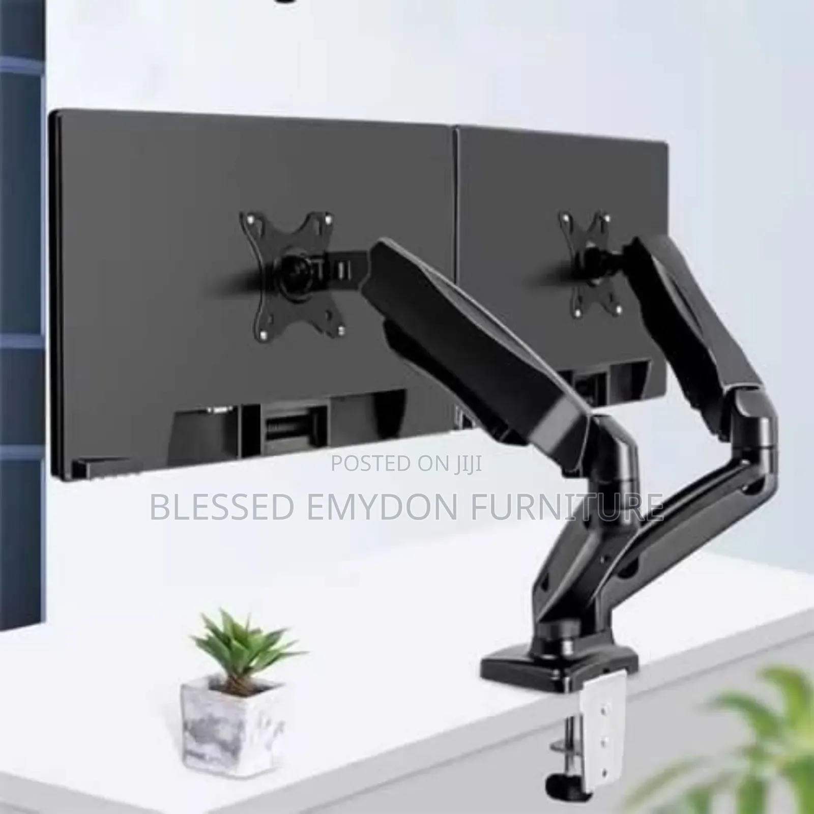 KLC-Ds90-2 Dual LCD Monitor Desk Mount Stand
