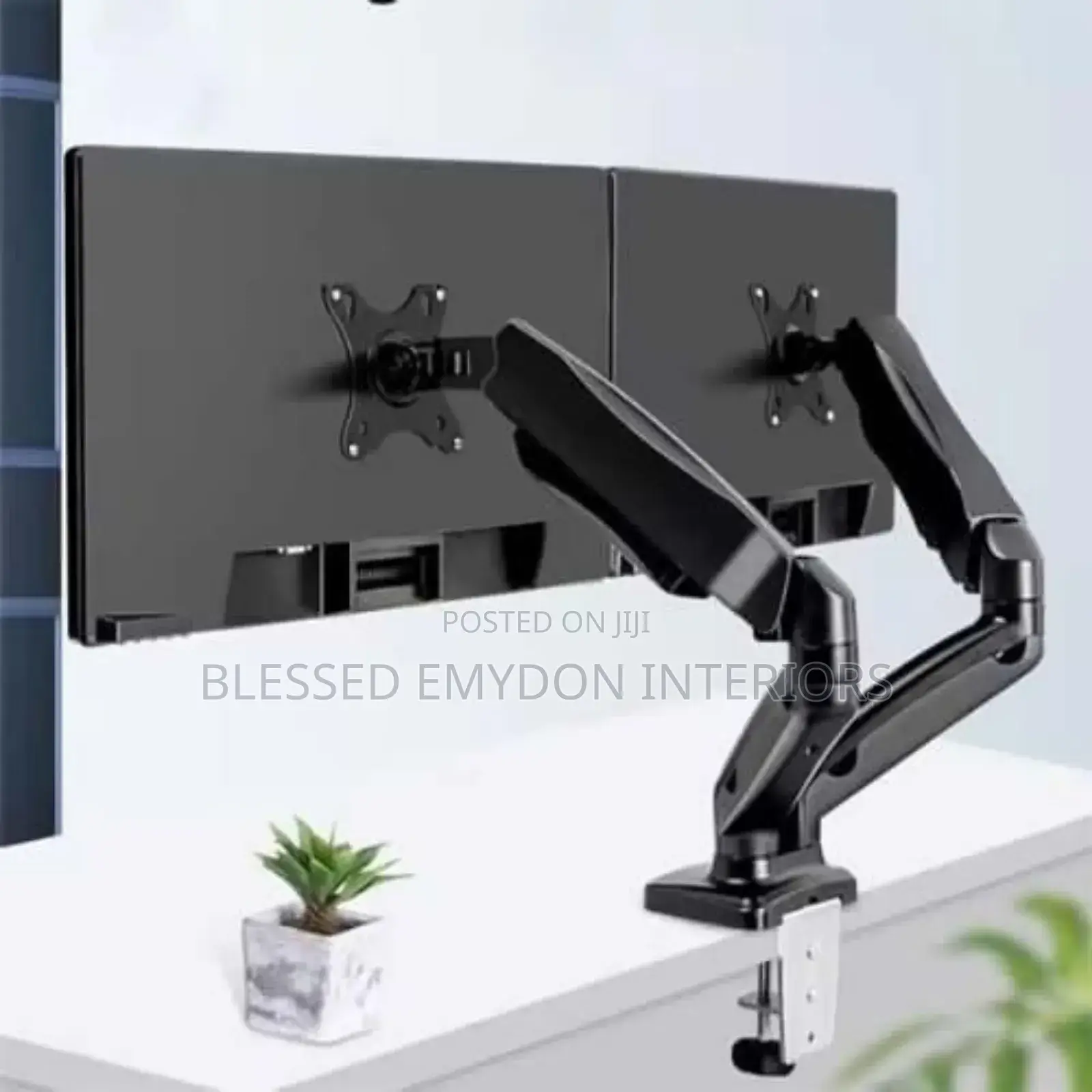 KLC-Ds90-2 Dual LCD Monitor Desk Mount Stand