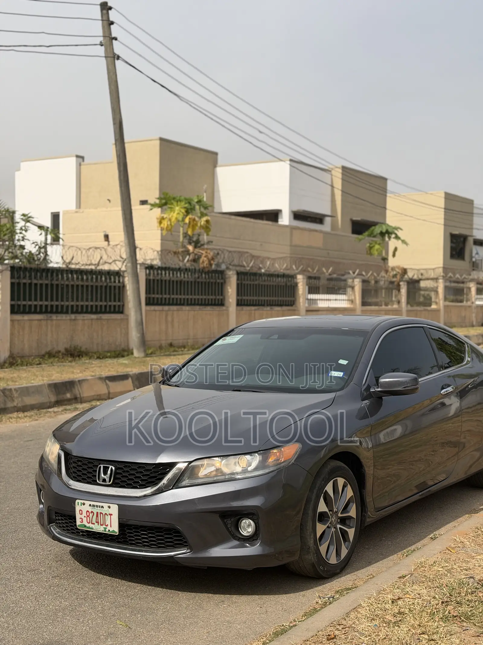 Honda Accord EX-L 2dr Coupe w/Navigation (2.4L 4cyl CVT) 2014 Gray