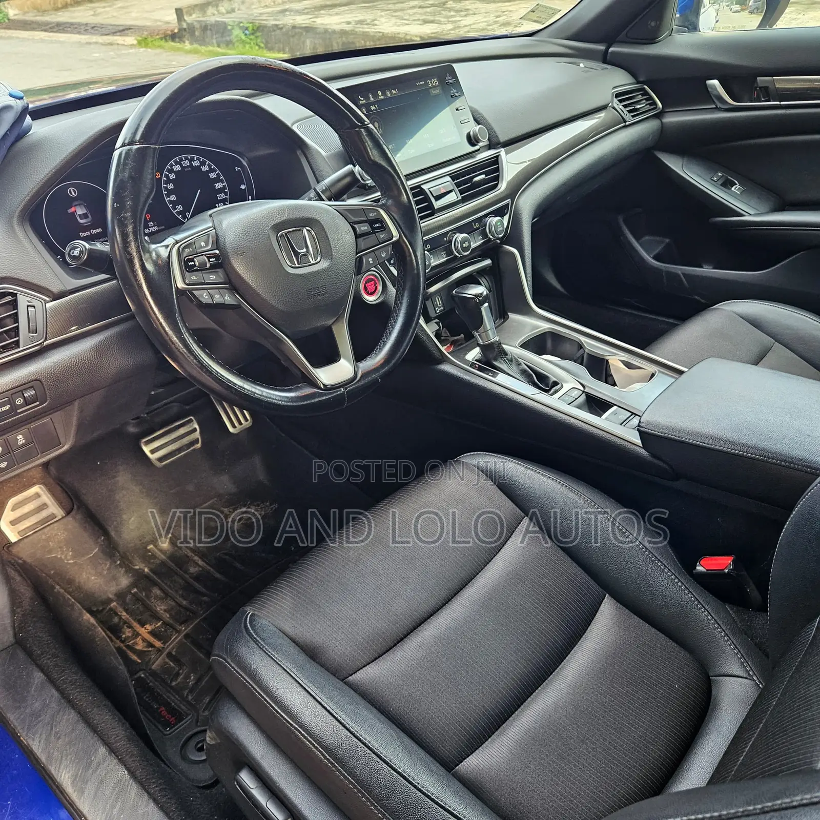 Honda Accord Sport (1.5L 4cyl Turbo 6M) 2019 Blue
