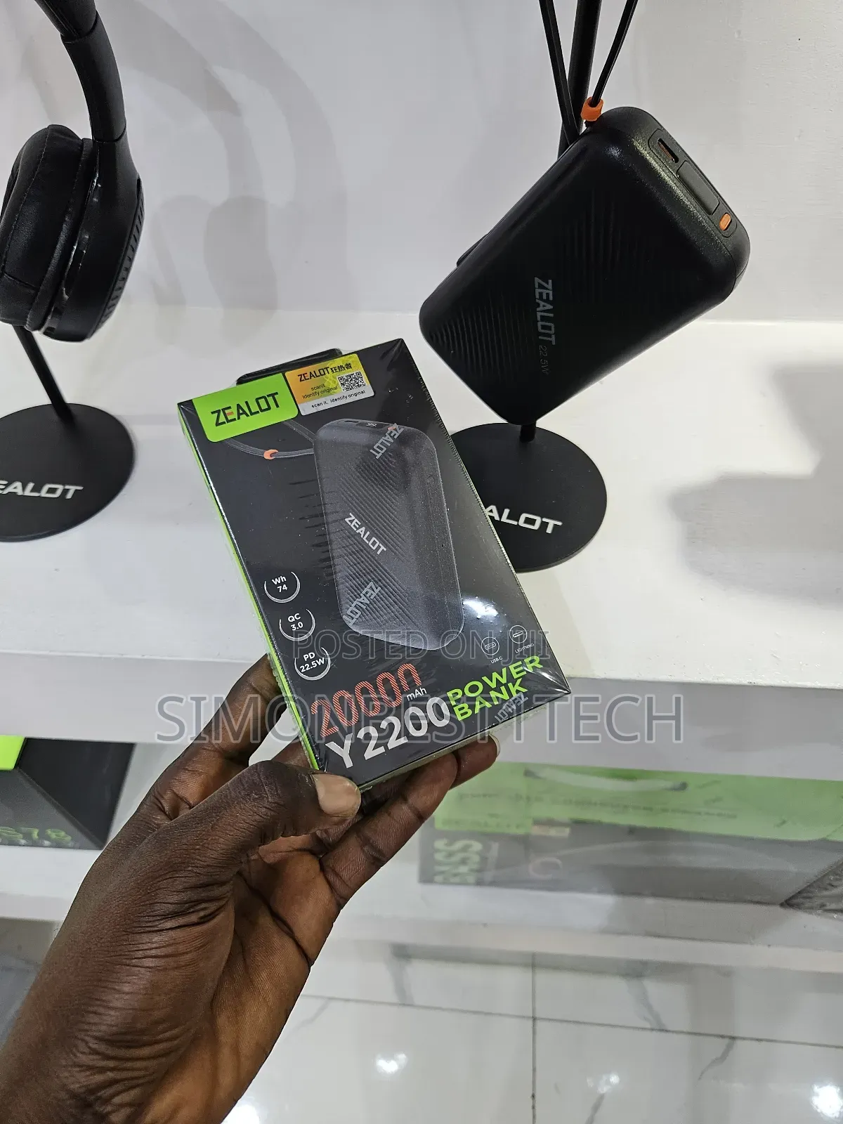 Zealot Power Bank 20000mah