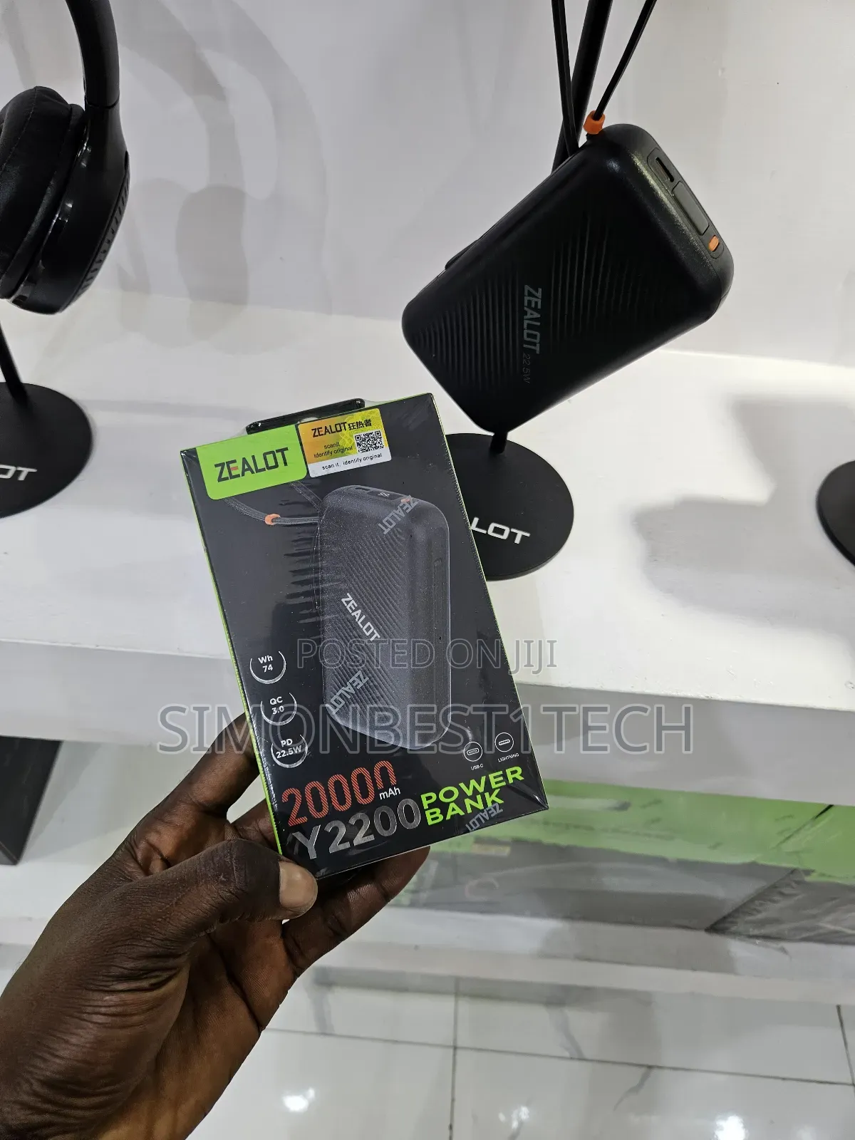 Zealot Power Bank 20000mah