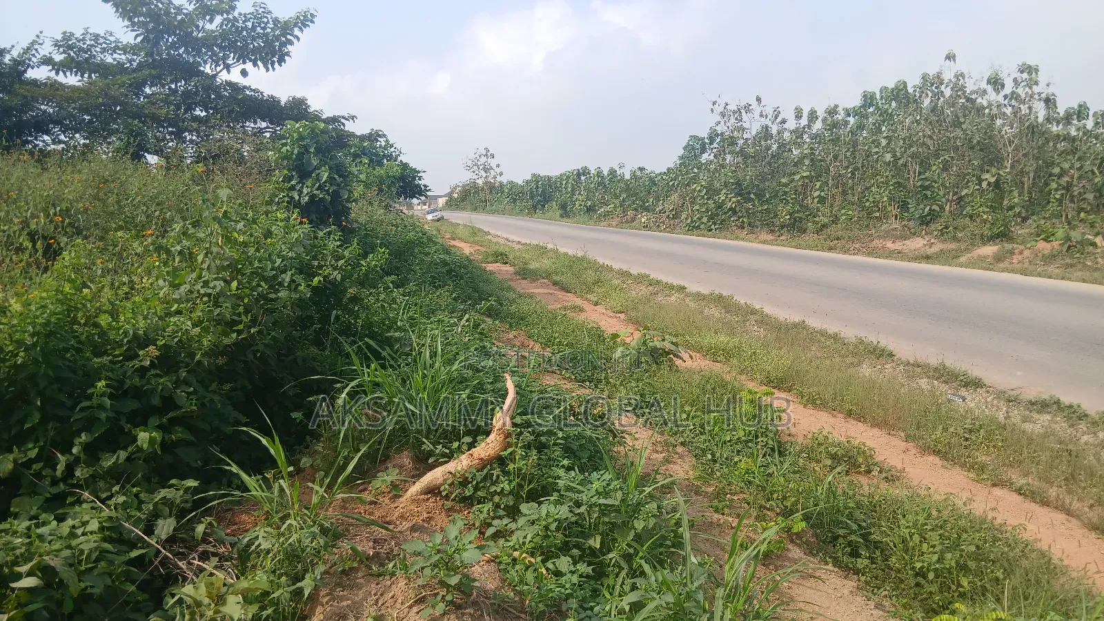 Two Plot of Land for Sale at Iyana-Ajia, Facing Main Road.