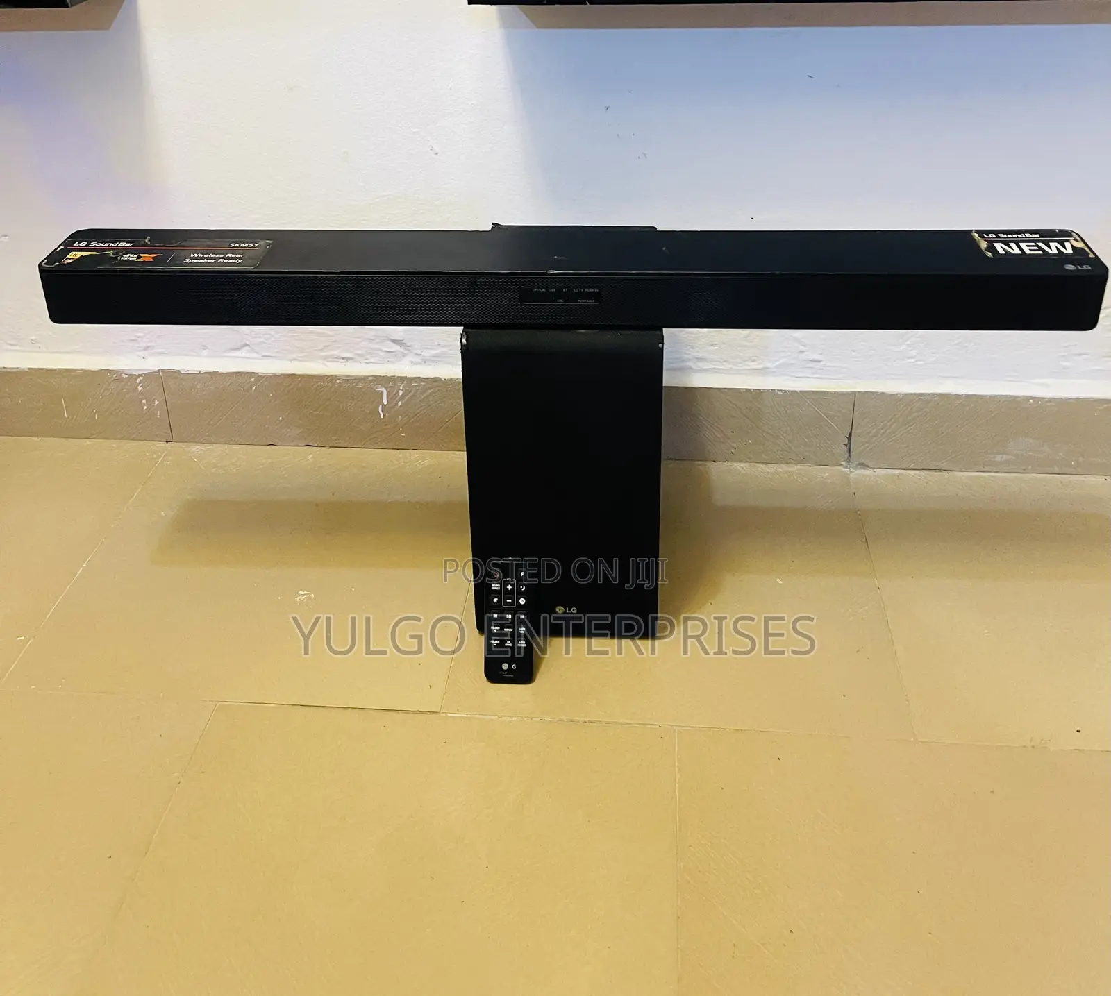 Lg Wireless Soundbar and Subwoofer, Bluetooth, Aux, Hdmi