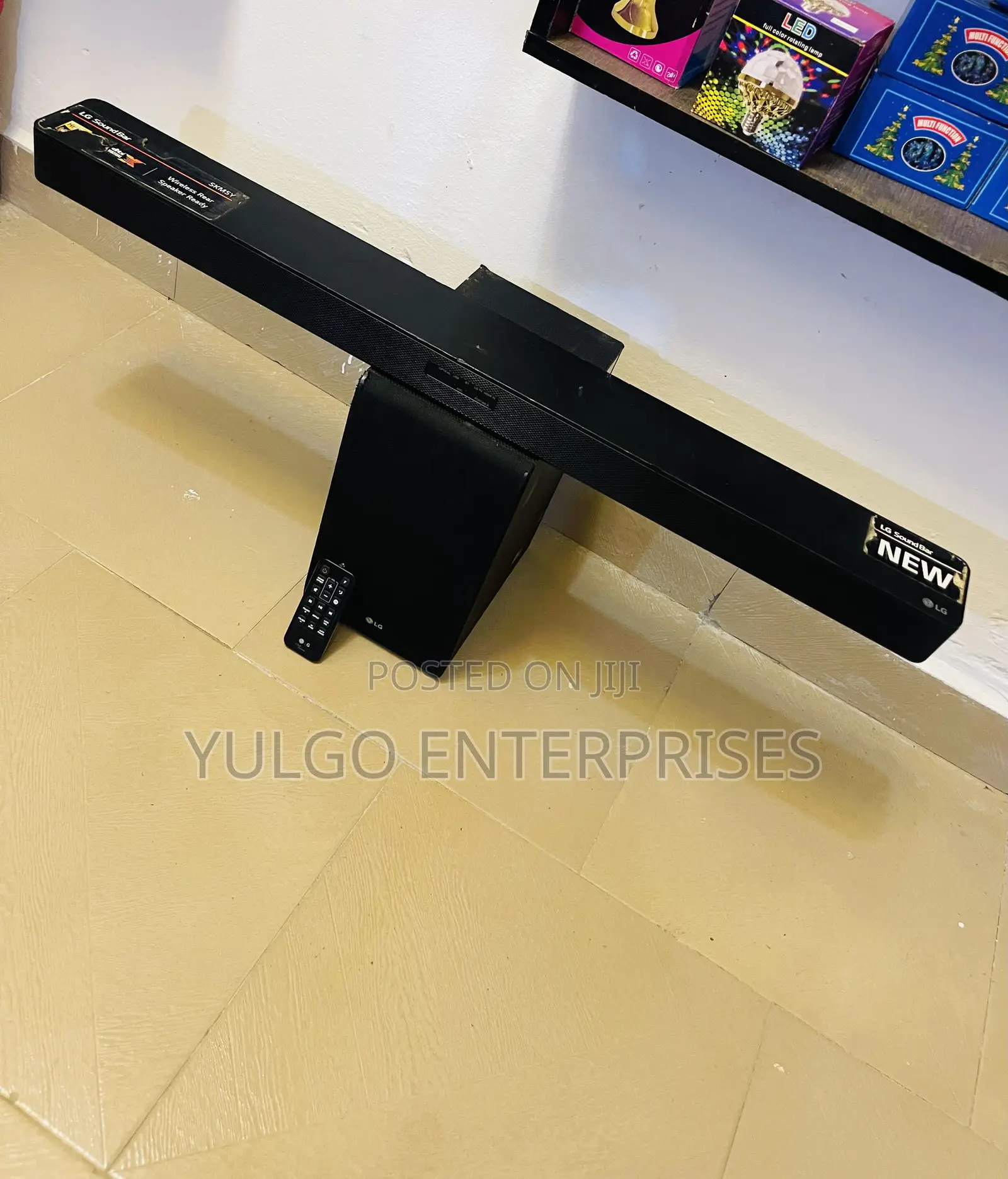 Lg Wireless Soundbar and Subwoofer, Bluetooth, Aux, Hdmi