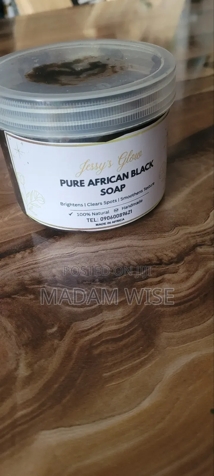 Jessy's Glow . ( Pure African Black Soap )