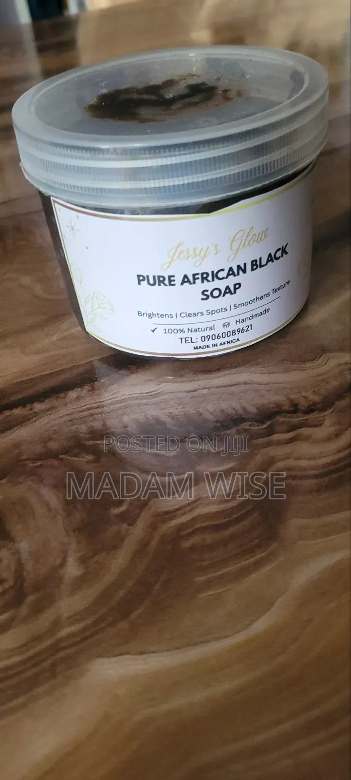 Jessy's Glow . ( Pure African Black Soap )
