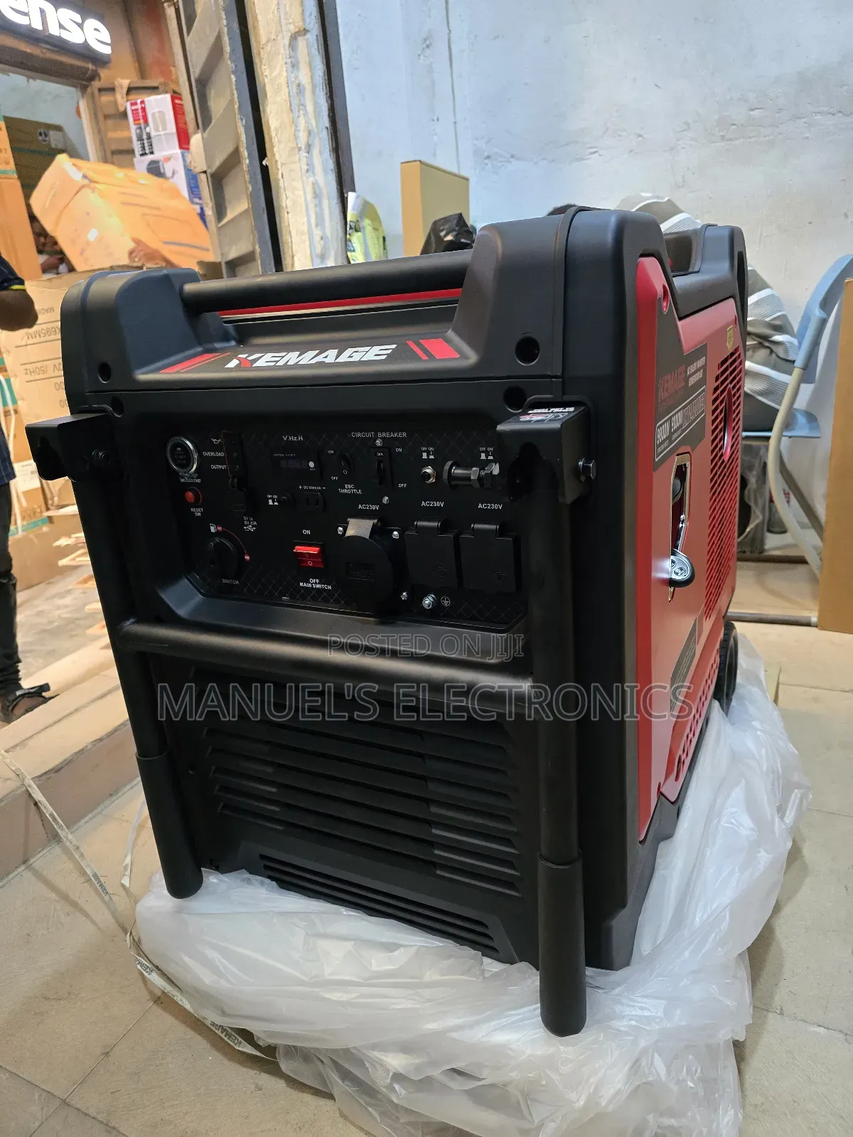 Kemage Inverter Remote Control Petrol Soundproof Gen 10kva