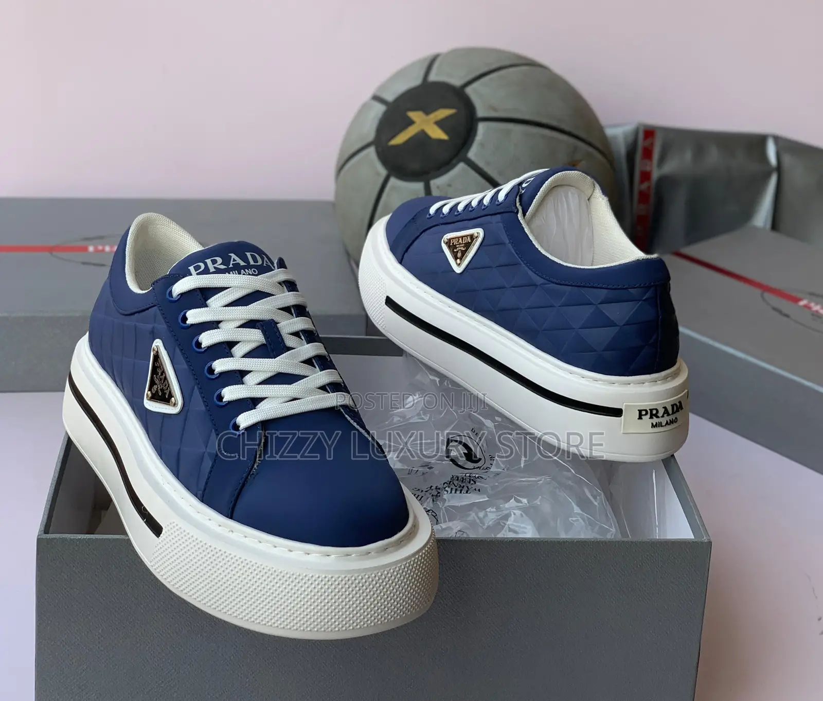 Prada Quality Luxury Men Sneakers