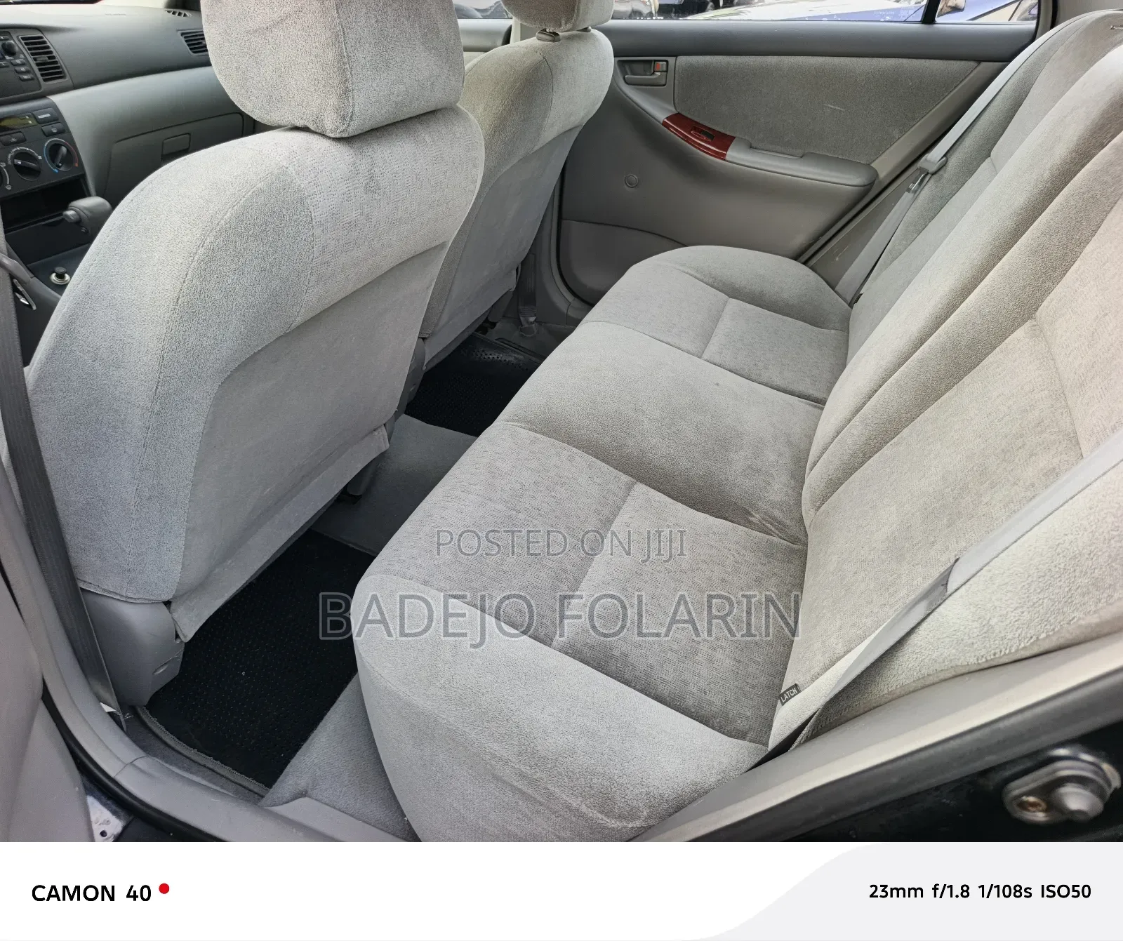 Toyota Corolla LE 2004 Black
