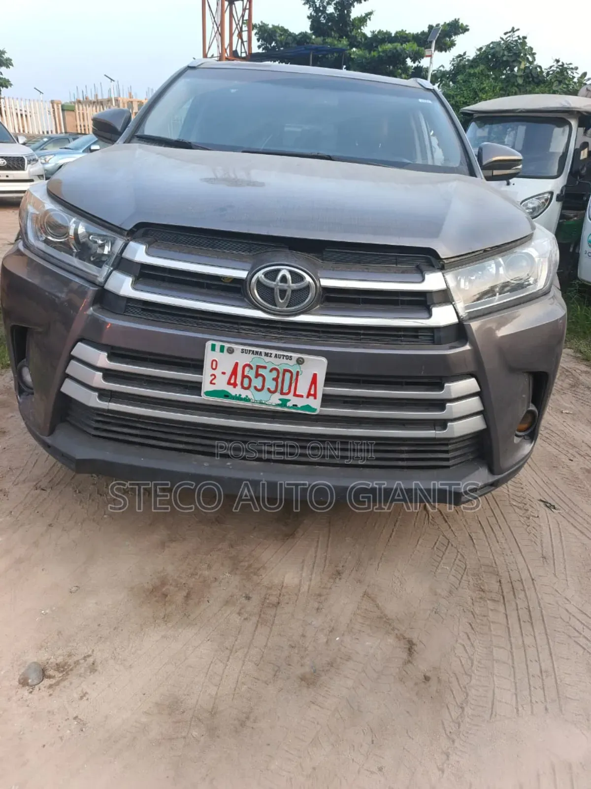 Toyota Highlander XLE V6 4x2 (3.5L 6cyl 6A) 2016 Gray