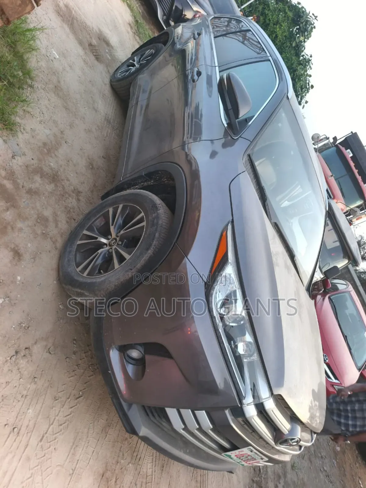 Toyota Highlander XLE V6 4x2 (3.5L 6cyl 6A) 2016 Gray