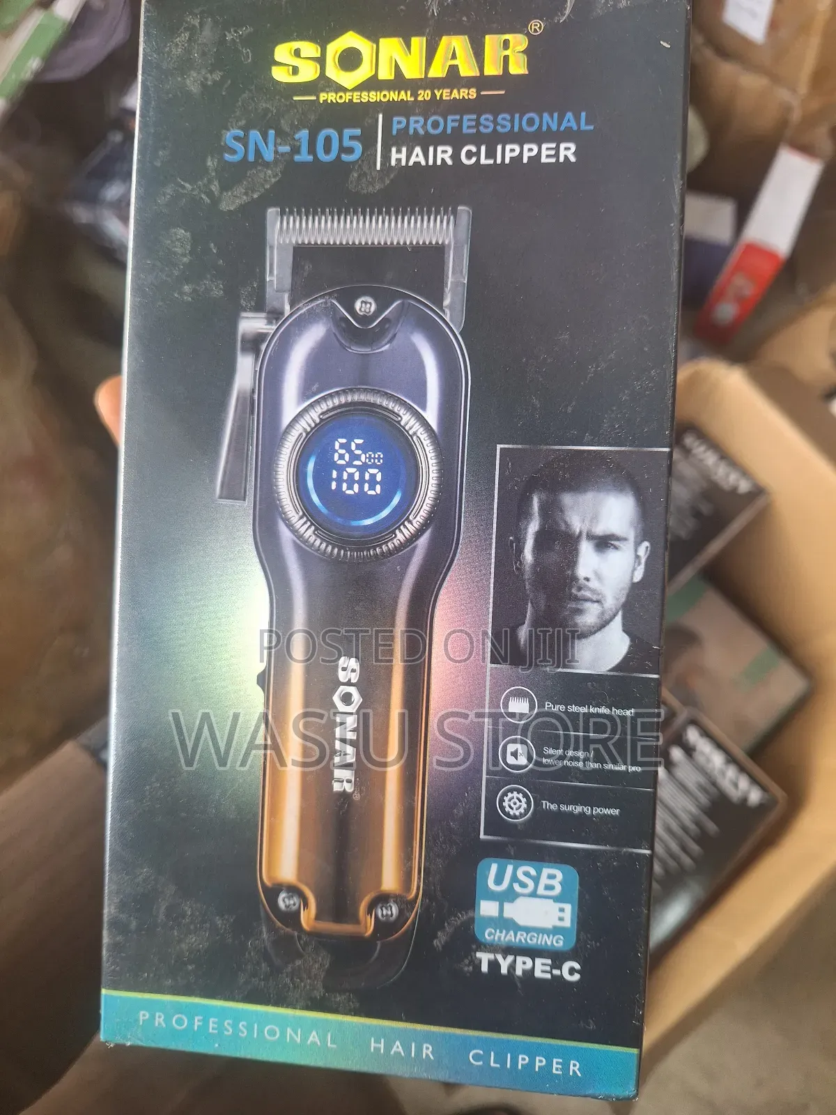 Sonar Sn-105 Professional Rechargeable Hair Clipper