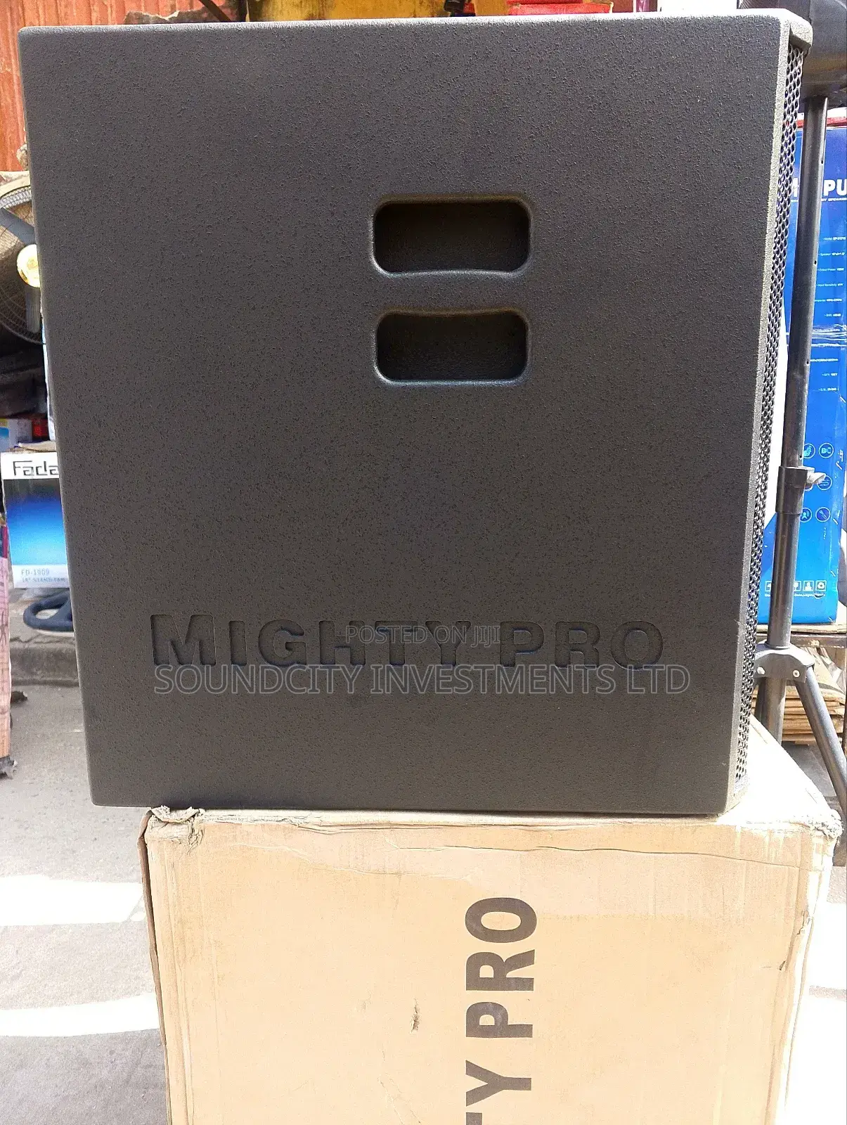 Pair Of Mighty 18" Single Subwoofer.