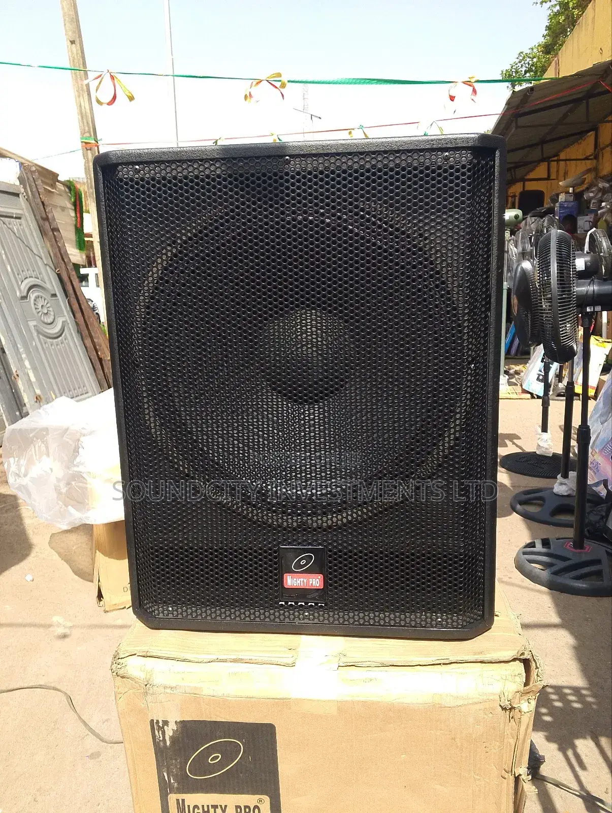 Pair Of Mighty 18" Single Subwoofer.