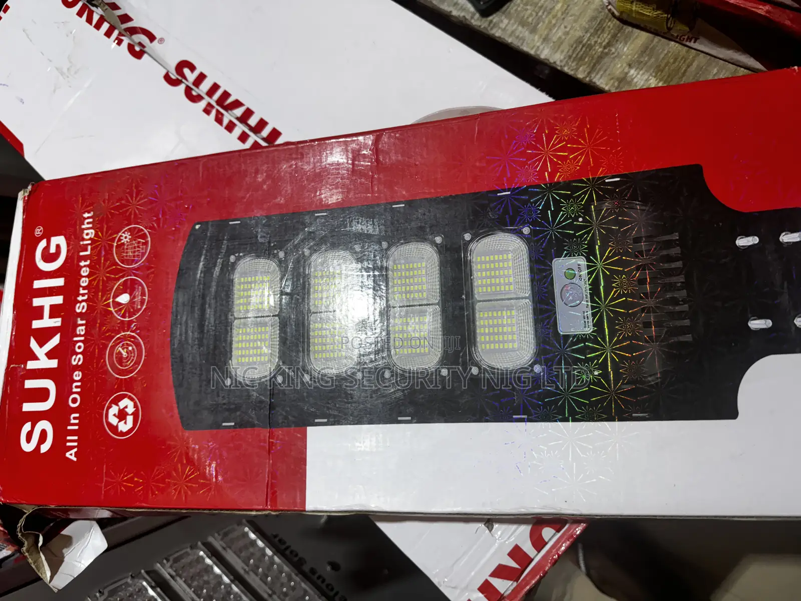 8 Eyes Solar Street Light