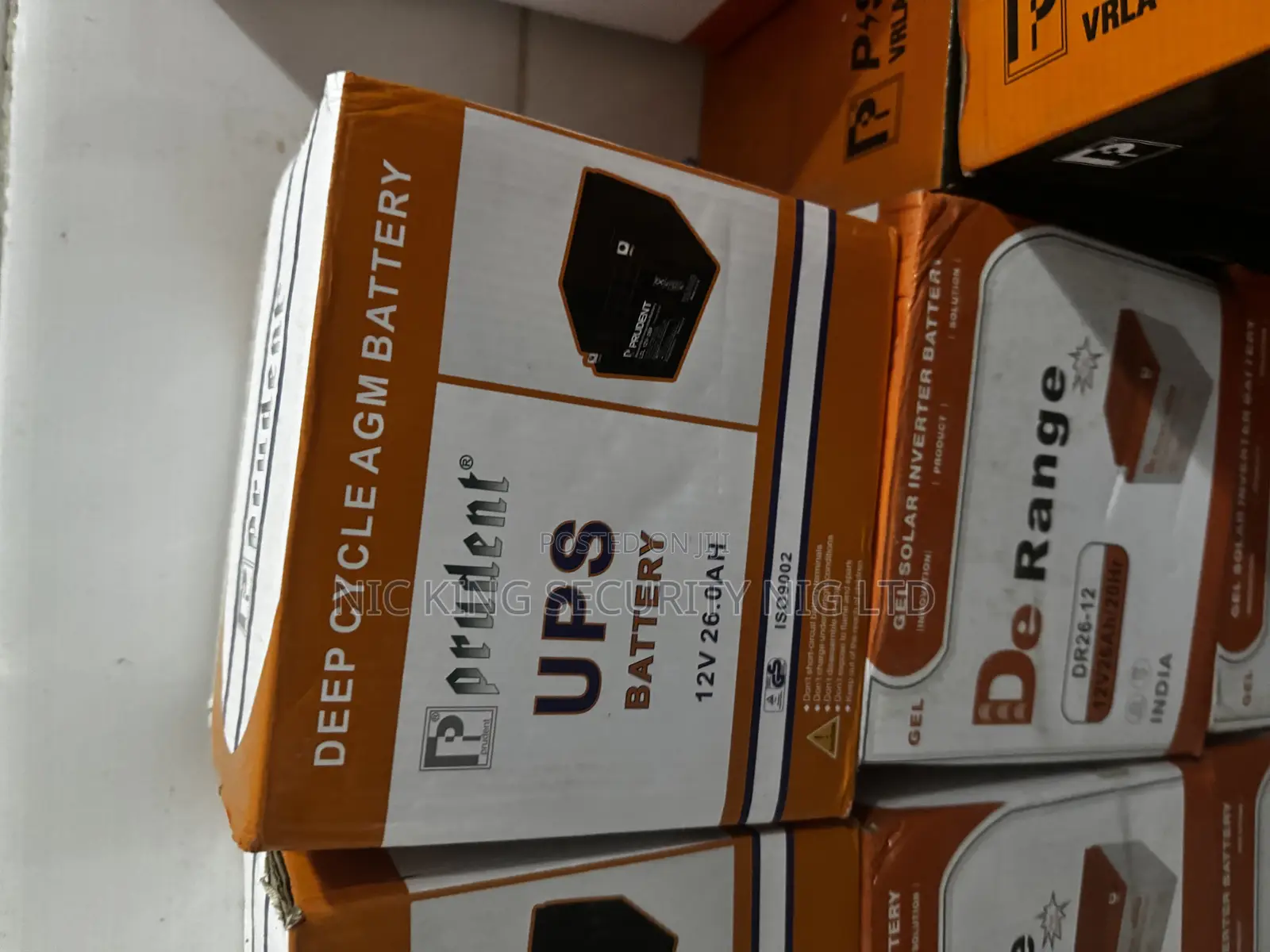 26ah Solar Battery